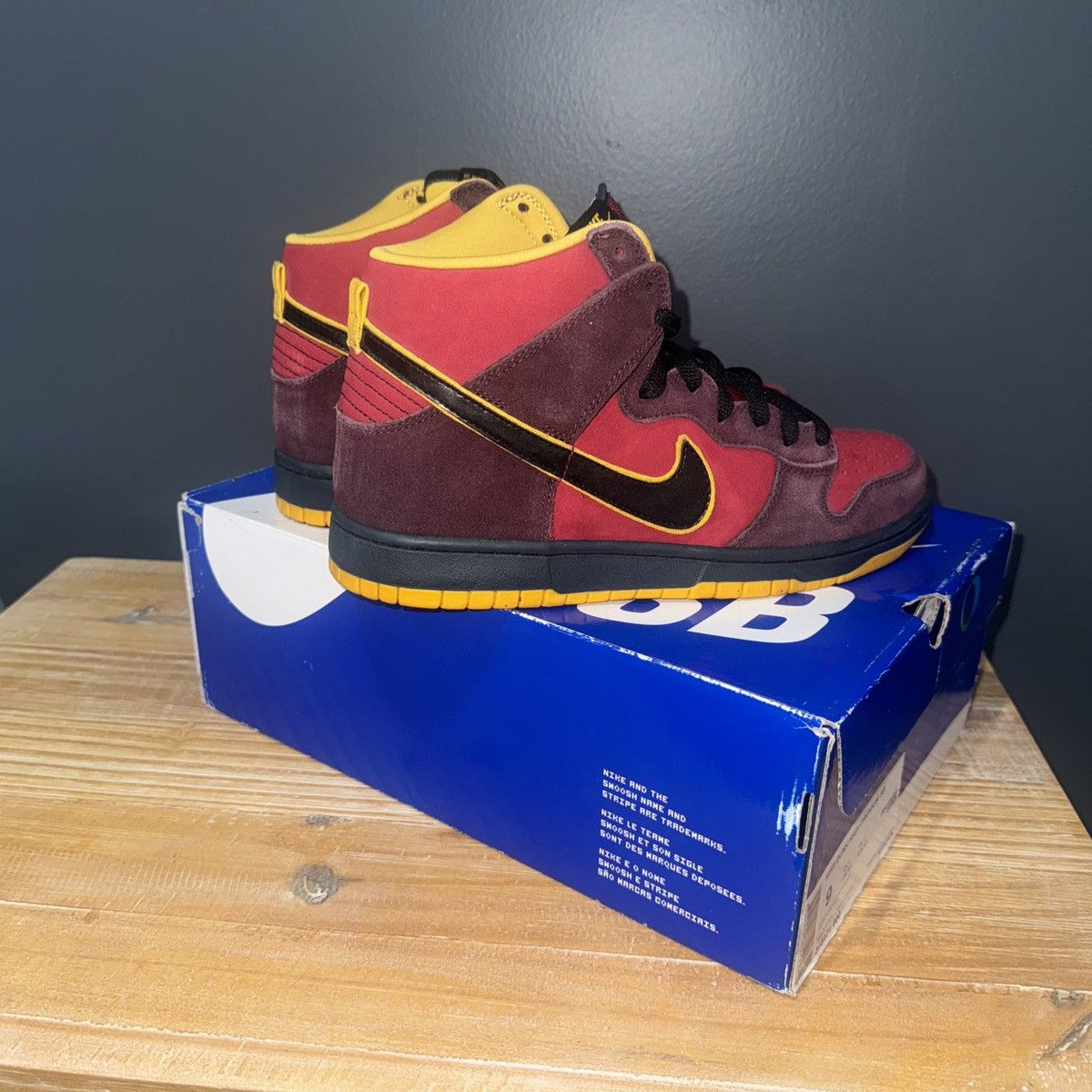 Nike Nike Sb Dunk High Iron Man 2010 Release Size US 9 / EU 42 - 13 Thumbnail