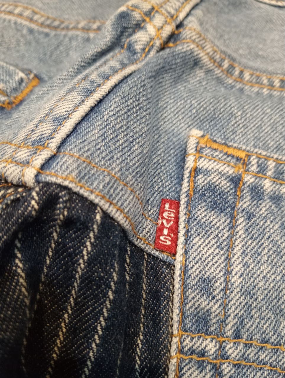 Levi's VINTAGE LEVI'S 501 X SONIC LAB REBUILD JEANS - SIZE 32 Size 31" - 3 Thumbnail