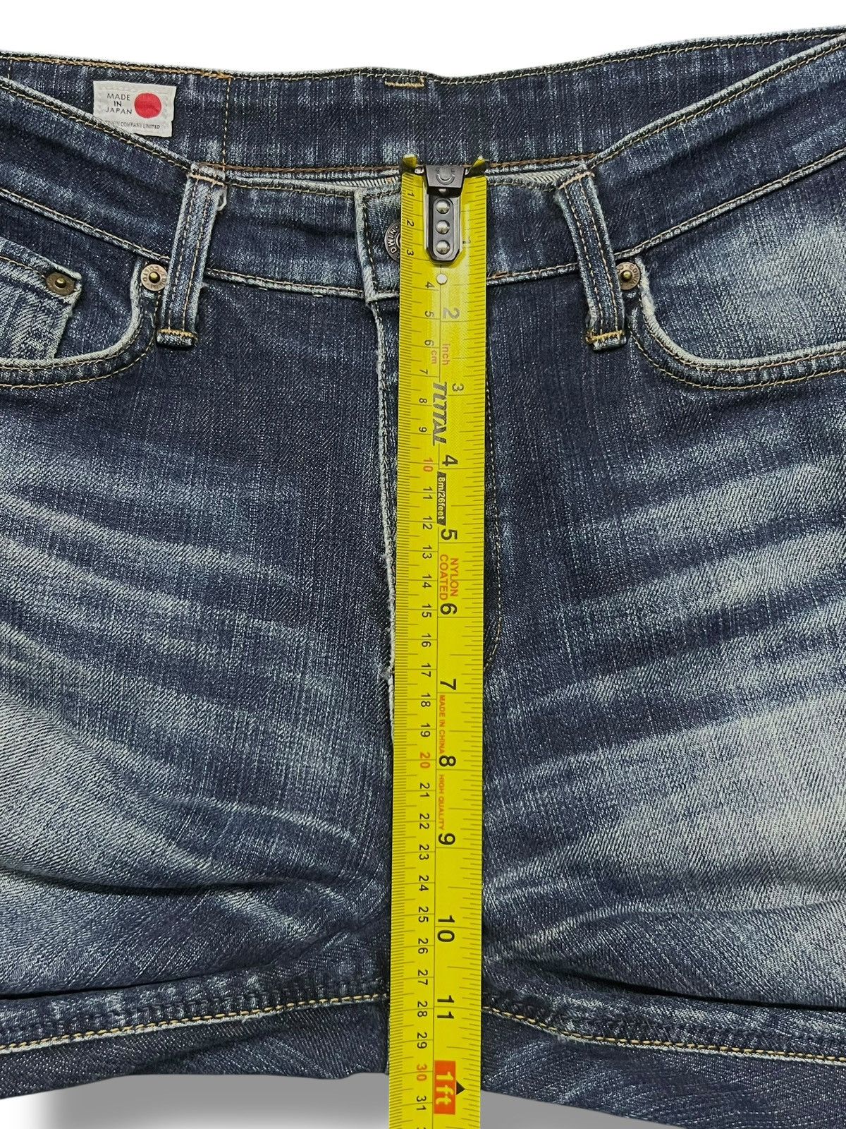Edwin Vintage Edwin 503 Japan - Faded Wash, Distressed Denim Size US 31 - 16 Thumbnail