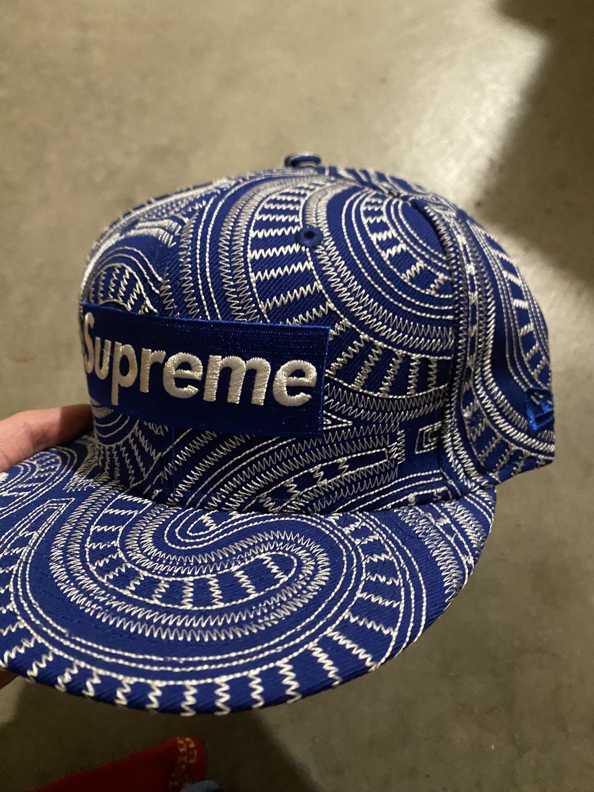 New Era × Supreme Supreme Hat Uptown Full Cap New Era SS14 Size ONE SIZE - 2 Thumbnail