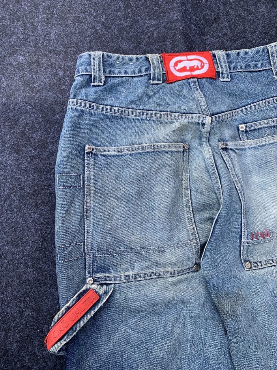 Ecko Unltd. Vintage ECKO UNLTD baggy Carpenter jeans y2k skater. Size US 32 / EU 48 - 5 Thumbnail