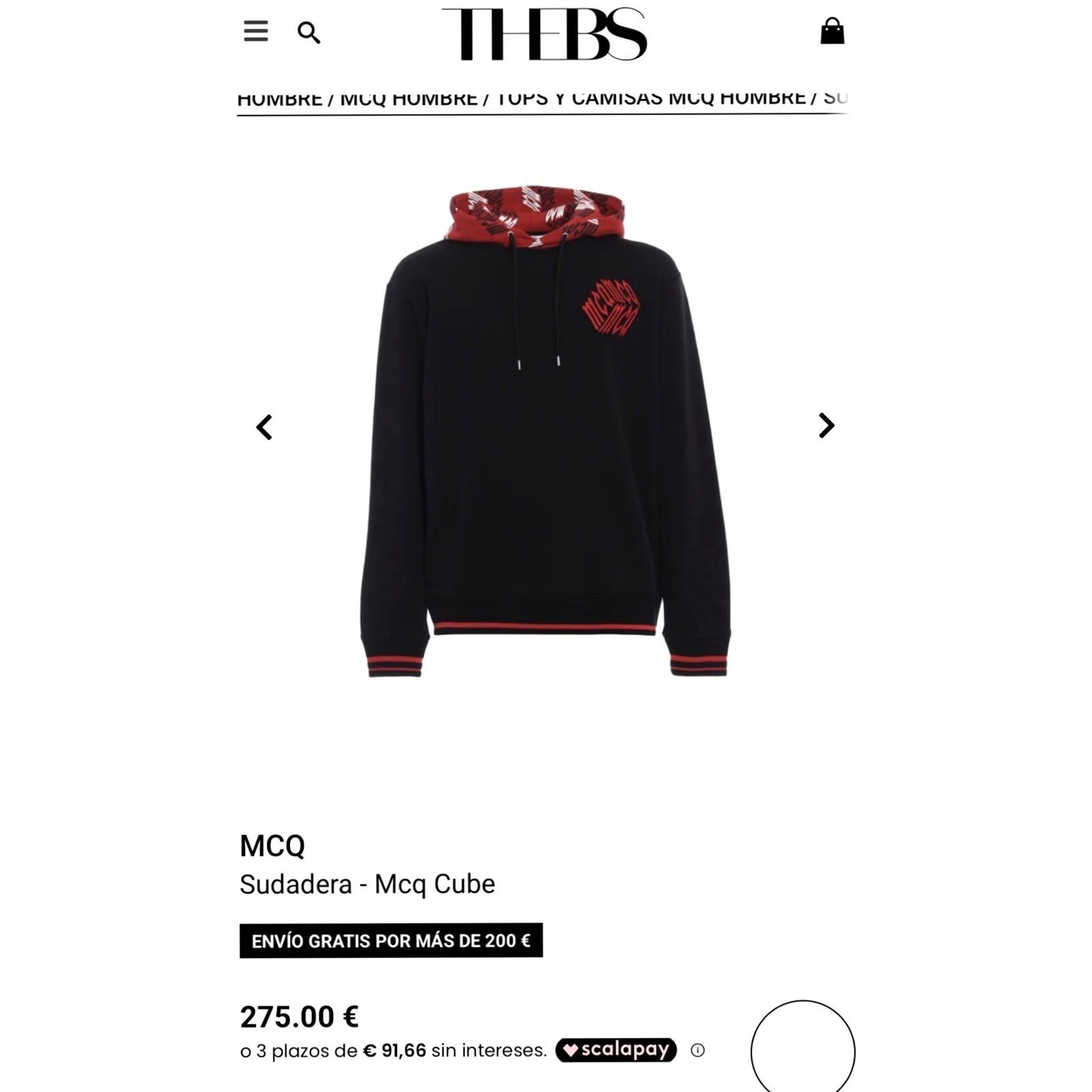 Alexander McQueen VINTAGE Alexander McQueen MCQ Black Hoodie Rare Retro XL Mens Hoodie Pullover Black 2000s Retro MCQ Size US XL / EU 56 / 4 - 6 Thumbnail