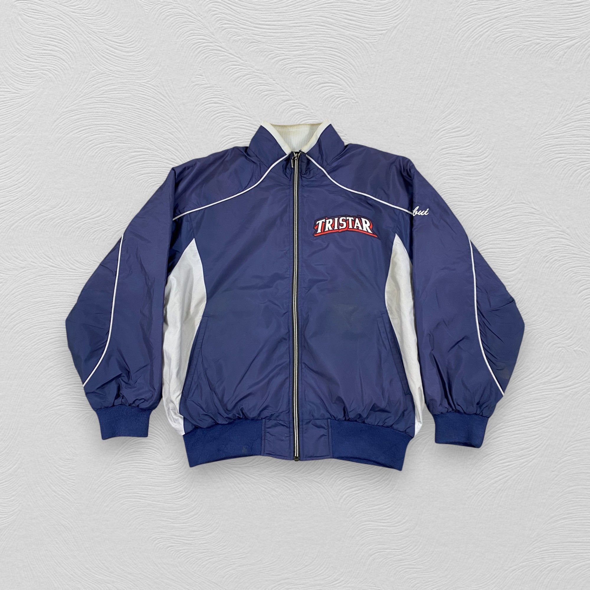 Descente Vintage Descente Tristar Sports Track Jacket- J456 Size US L / EU 52-54 / 3 - 1 Thumbnail