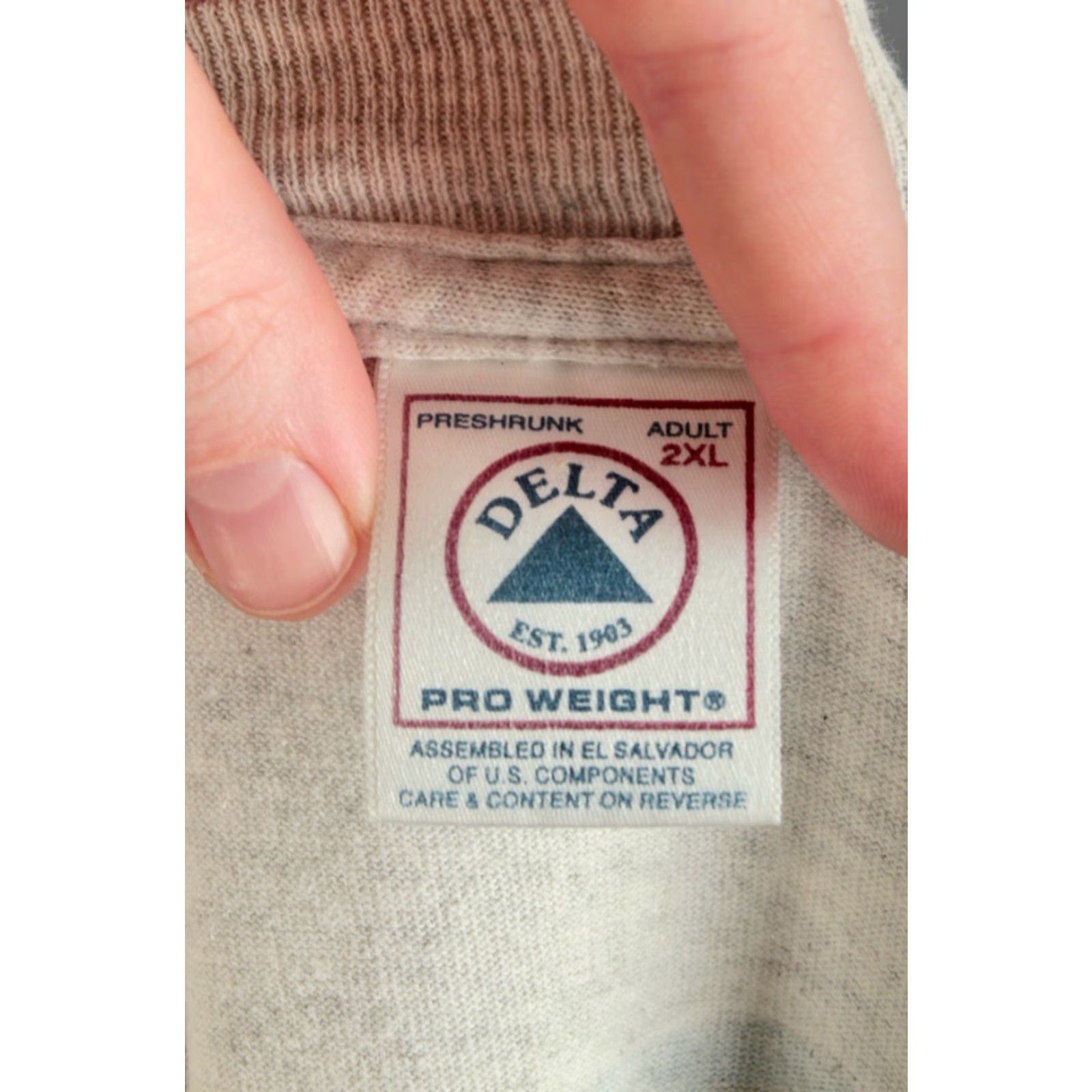 Delta Blue Collar Comedy Tour T-Shirt XXL 2000 Shirt Grey Mens Size US XXL / EU 58 / 5 - 7 Thumbnail