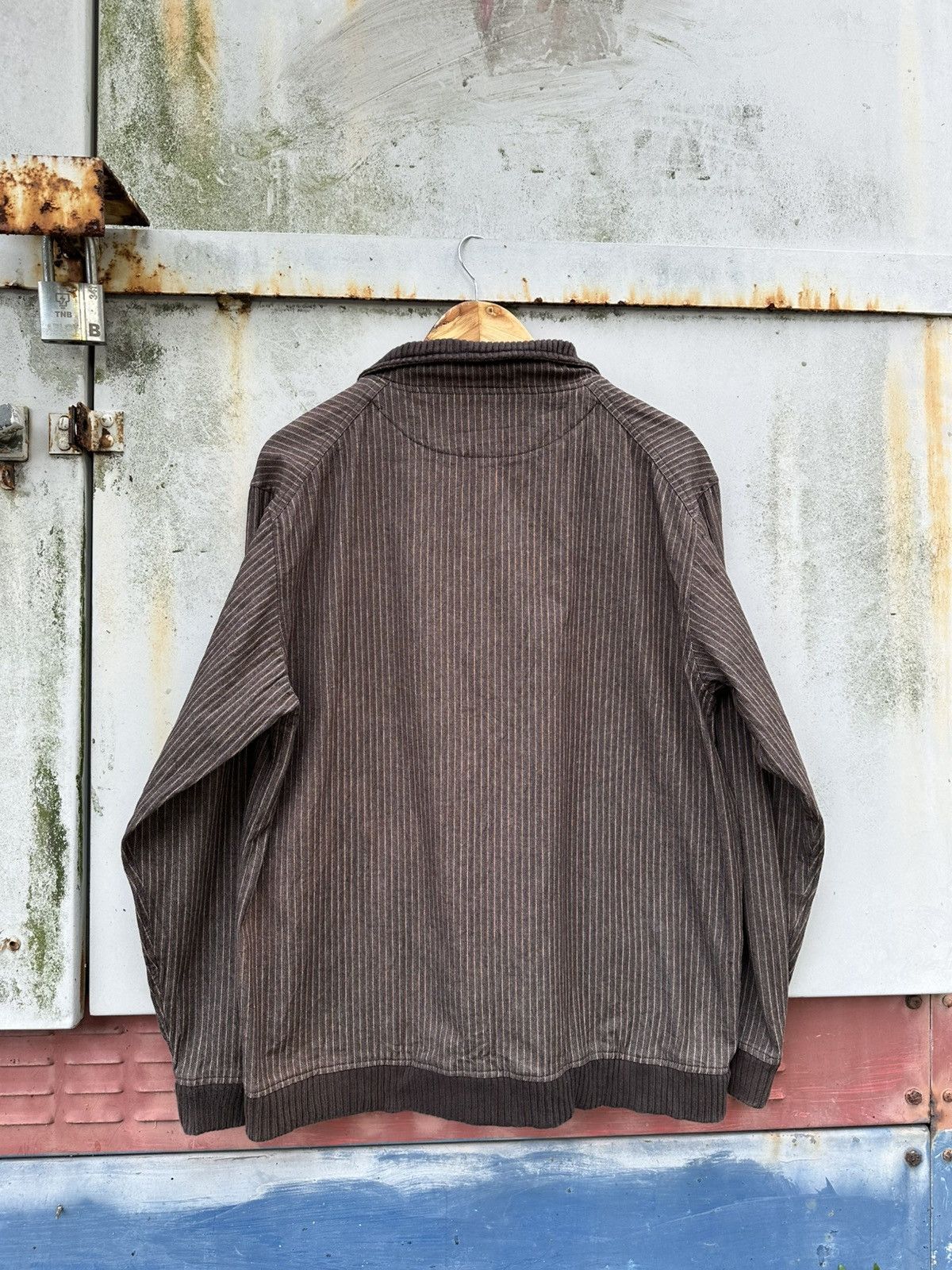 Vintage 👹Vintage Cosine Corduroy Bomber Jacket Size US M / EU 48-50 / 2 - 8 Thumbnail