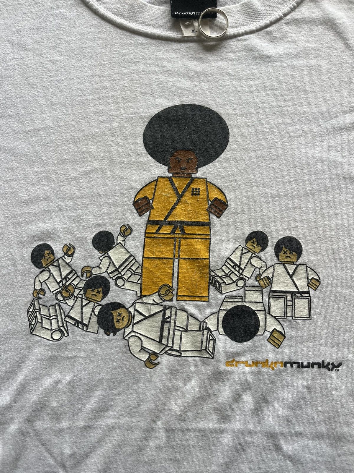 DrunknMunky × Vintage Vintage Drunknmunky karate Lego 00’s T-shirt Size US XL / EU 56 / 4 - 5 Thumbnail
