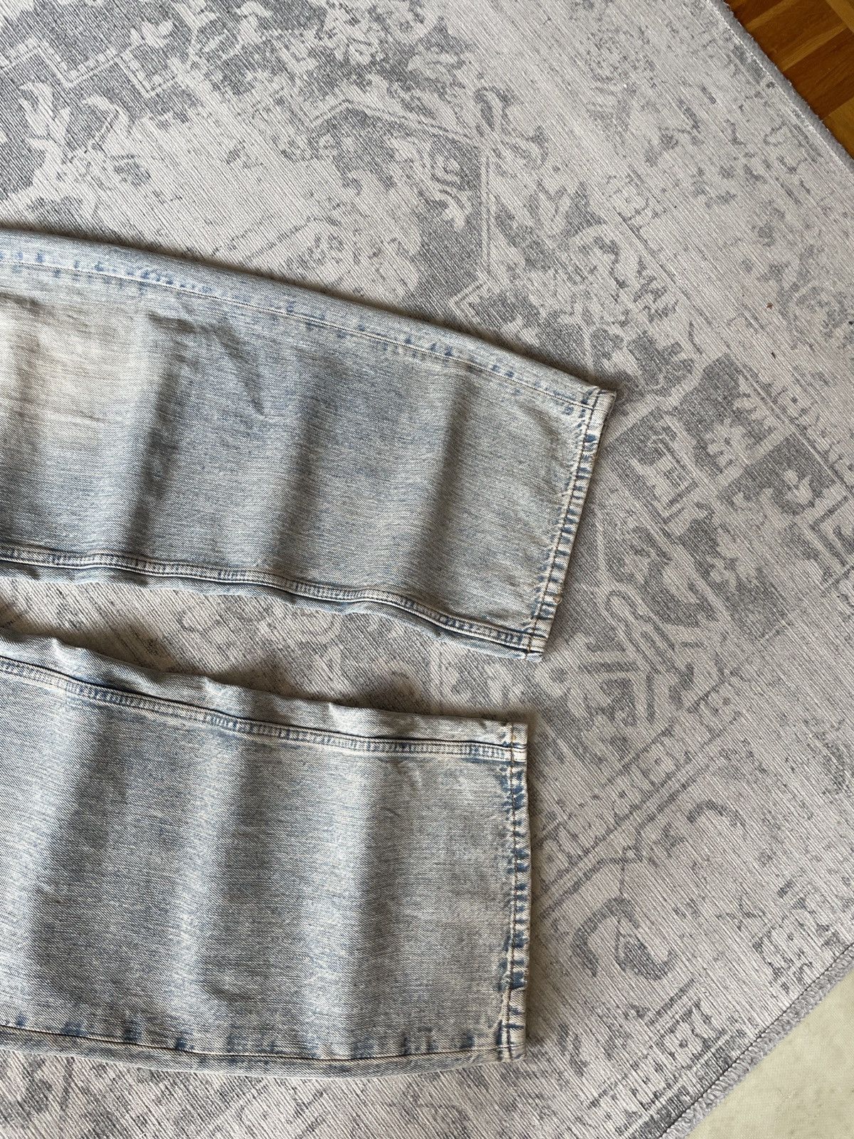 Vintage Vintage Baggy Jeans Mud Washed Avant Garde Wide Flared Y2K Size US 30 / EU 46 - 6 Thumbnail