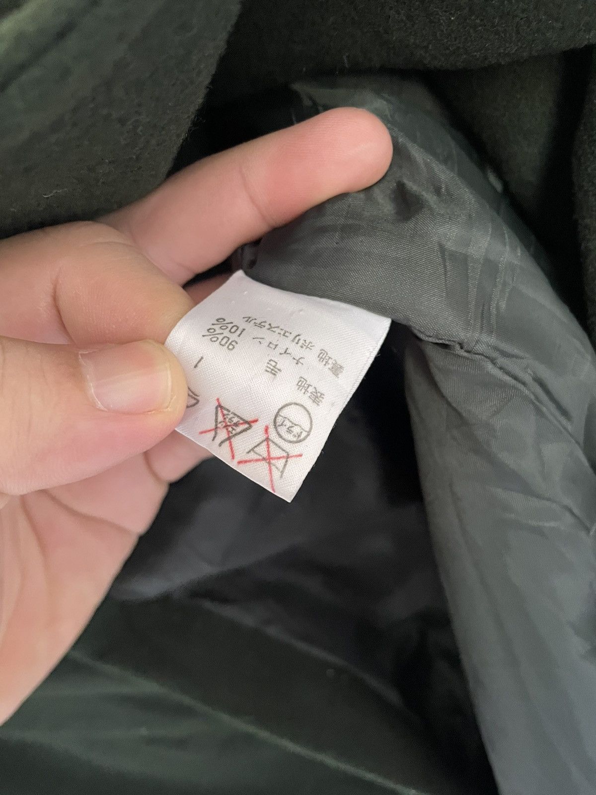 Calvin Klein × Designer CALVIN KLEIN TOPCOAT GREEN COLOURWAY Size US L / EU 52-54 / 3 - 6 Thumbnail