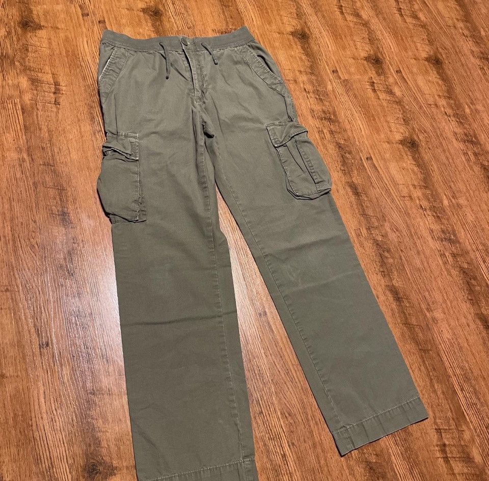 Gap Vintage Gap Olive Green Cargo Pants Size US 32 / EU 48 - 2 Thumbnail