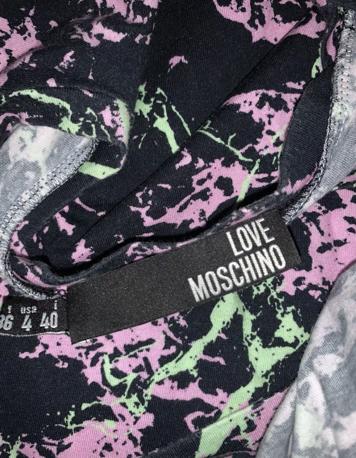 Love Moschino LOVEMOSCHINO vintage cotton print dress Size S / US 4 / IT 40 - 3 Thumbnail