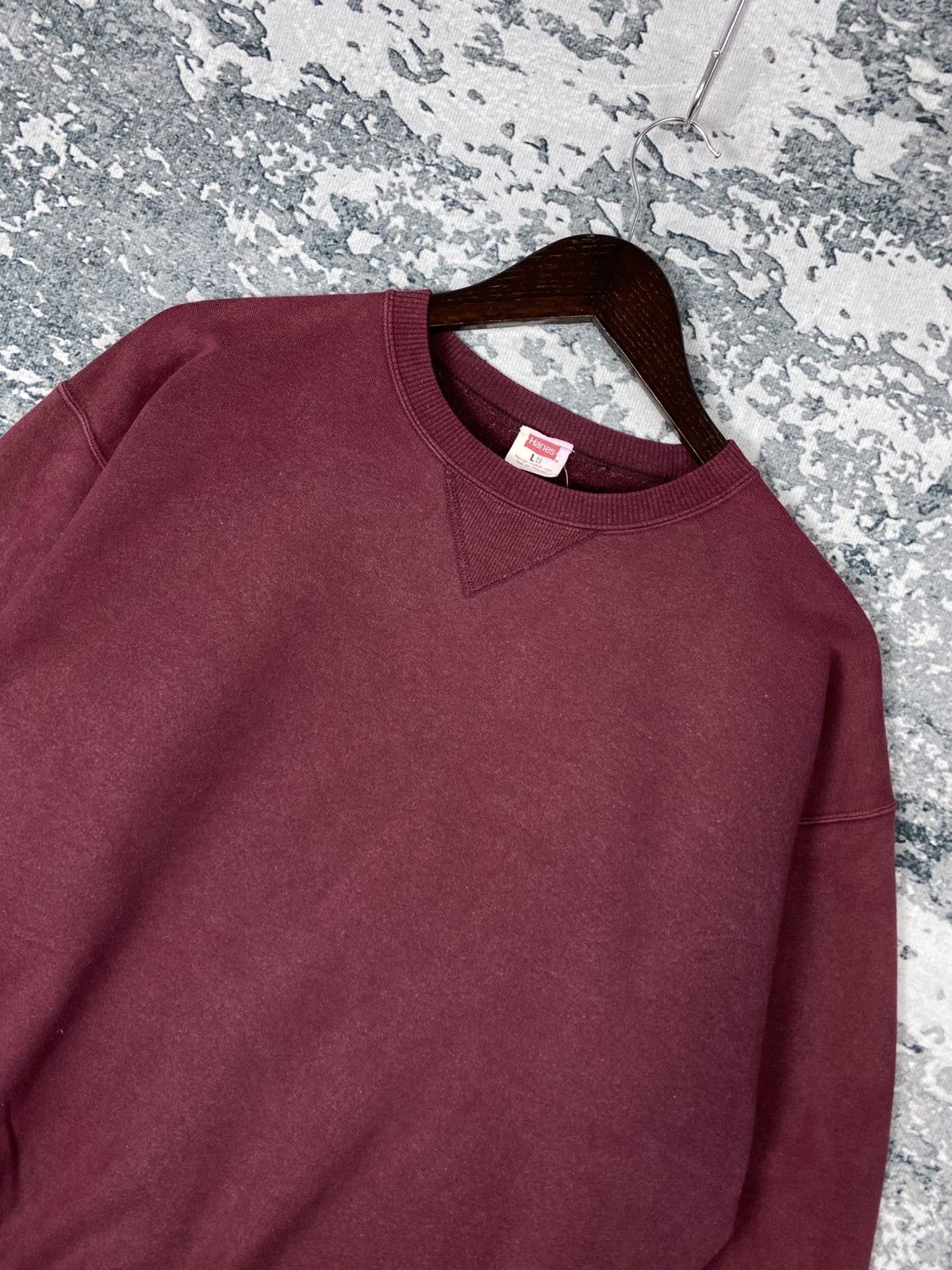 Hanes Vintage Hanes Kyushu Jogakuin Crewneck Sweatshirts Size US L / EU 52-54 / 3 - 3 Thumbnail