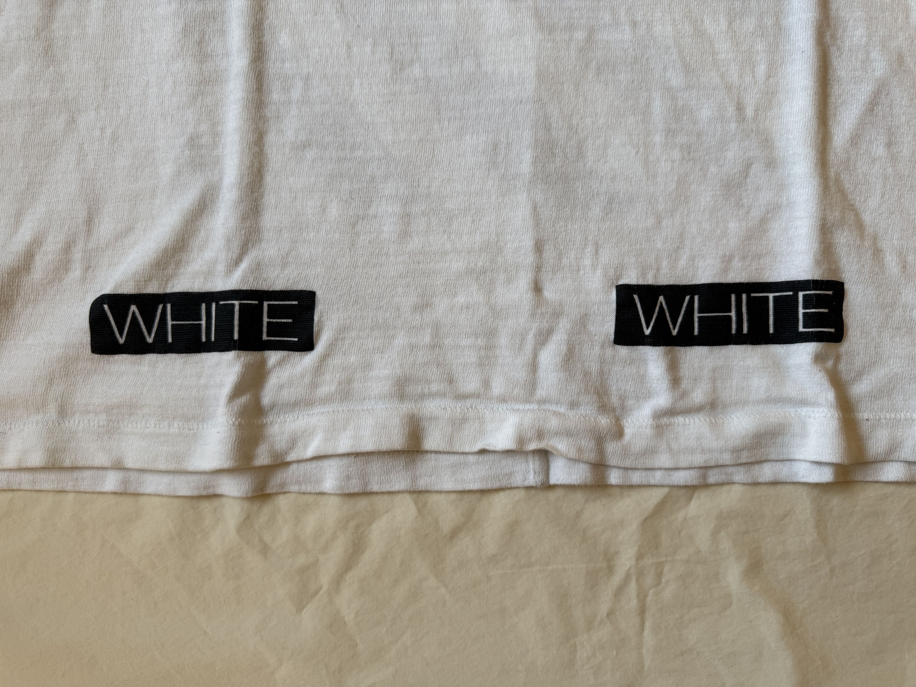 Off-White Off-White "Blue Collar" tee - Men's S Size US S / EU 44-46 / 1 - 5 Thumbnail