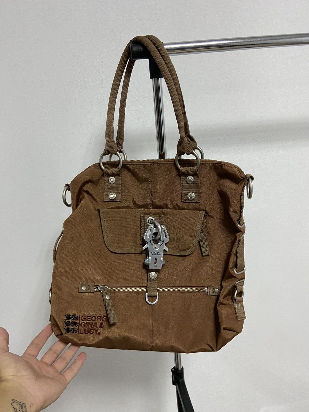 Japanese Brand × Vintage George Gina Lucy Bag Snake ALYX Style Vintage Carabiner Size ONE SIZE - 1 Thumbnail