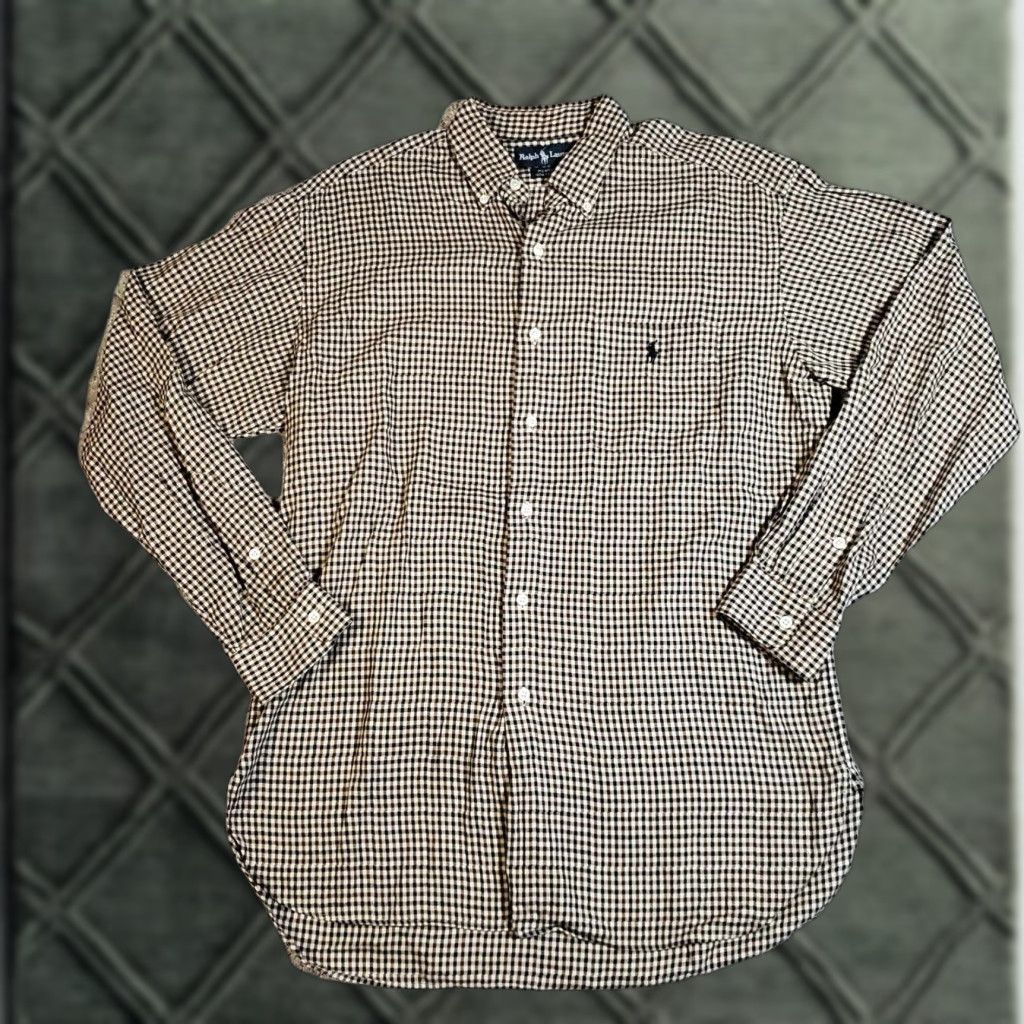 Ralph Lauren Ralph Lauren Mcmeel Shirt Men Medium Multicolor Long Sleeve Button Down M Size US M / EU 48-50 / 2 - 1 Thumbnail