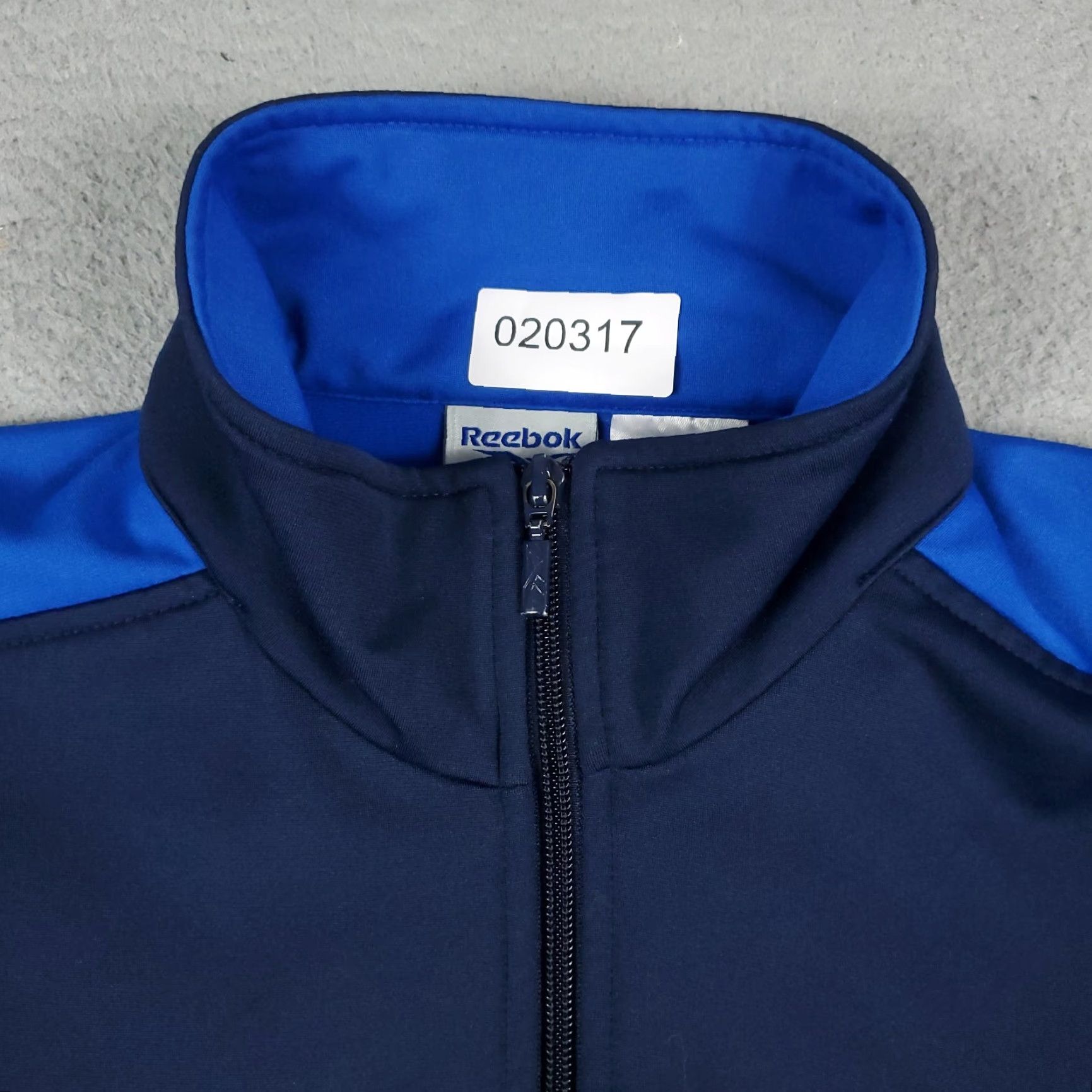 Reebok Reebok Jacket Mens Medium Blue Full Zip Up Track Coat Size US M / EU 48-50 / 2 - 3 Thumbnail