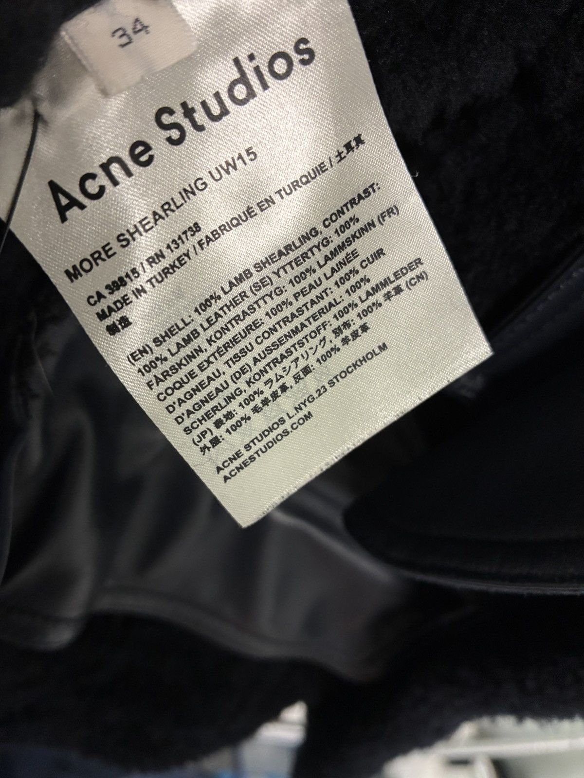 Acne Studios Merlyn Shearling Jacket Size 34 Small Size S / US 4 / IT 40 - 12 Thumbnail