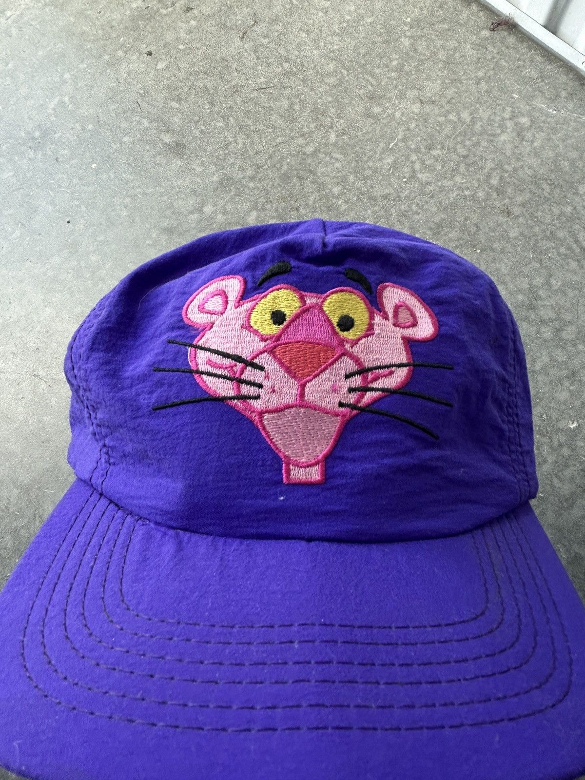 Vintage Vintage 90s Pink Panther SnapBack Hat Size ONE SIZE - 2 Thumbnail