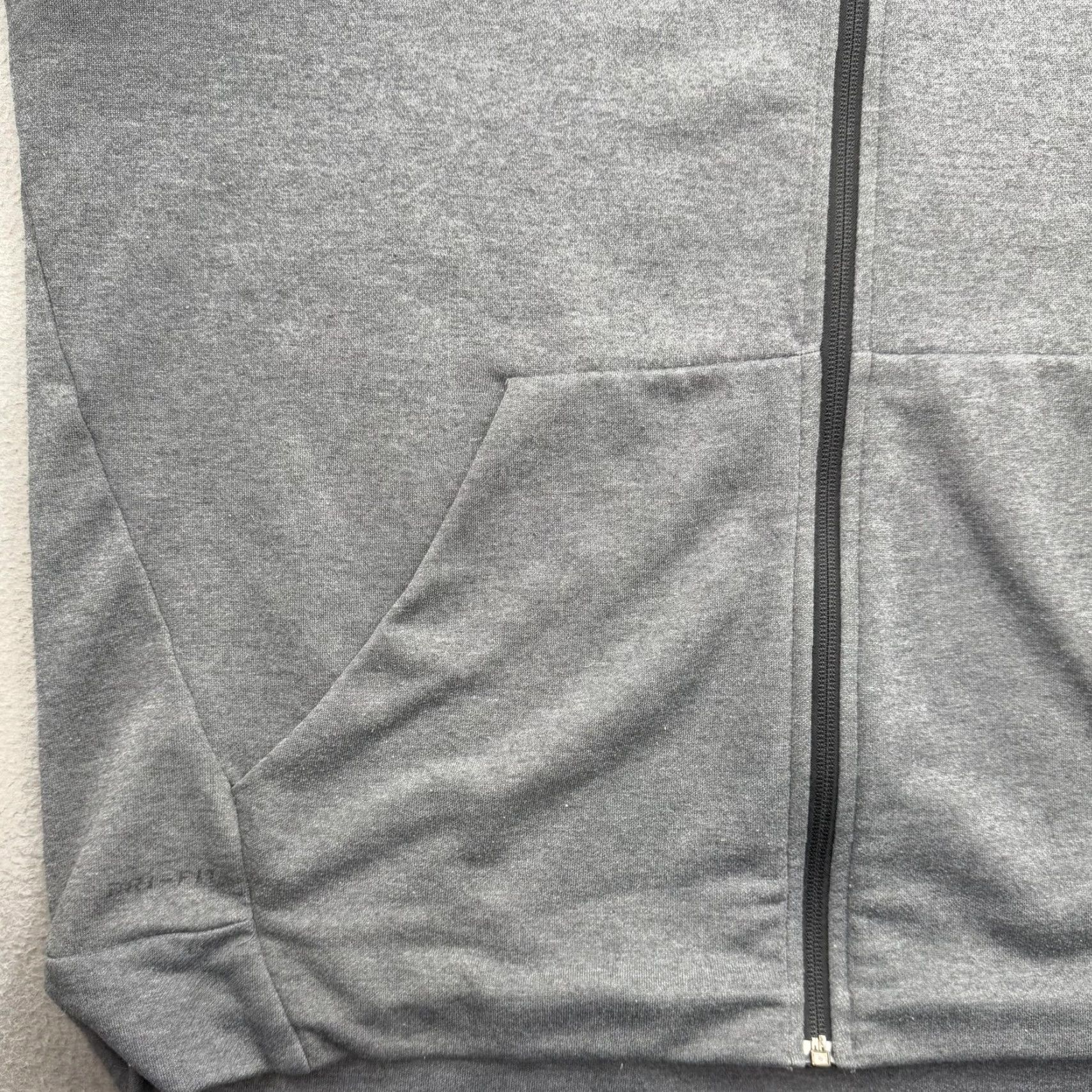 Nike Nike Dri-FIT Hoodie Mens 2XL Gray Full Zip Athletic Training Sweatshirt Workout Size US XXL / EU 58 / 5 - 7 Thumbnail