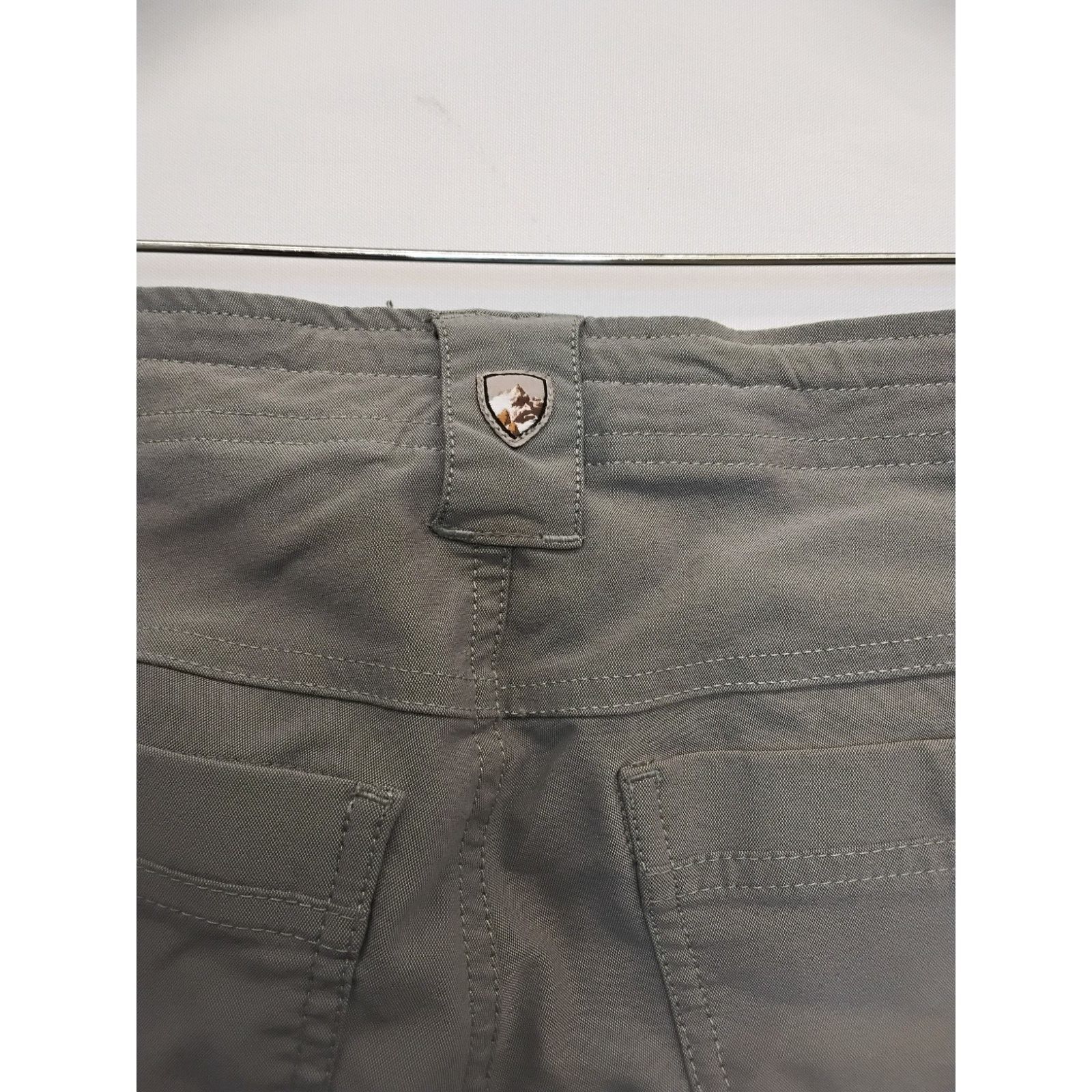 Kuhl Kuhl Hiking Pants Women's 8 Long 30x32 Gray Ruched Legs Size 30" / US 8 / IT 44 - 4 Thumbnail