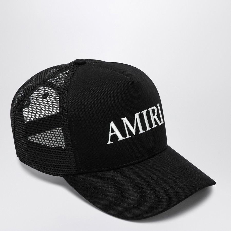 Amiri o1d2blof0226 Size: OS / Logo Baseball Cap / Hat in Black Size ONE SIZE - 2 Thumbnail