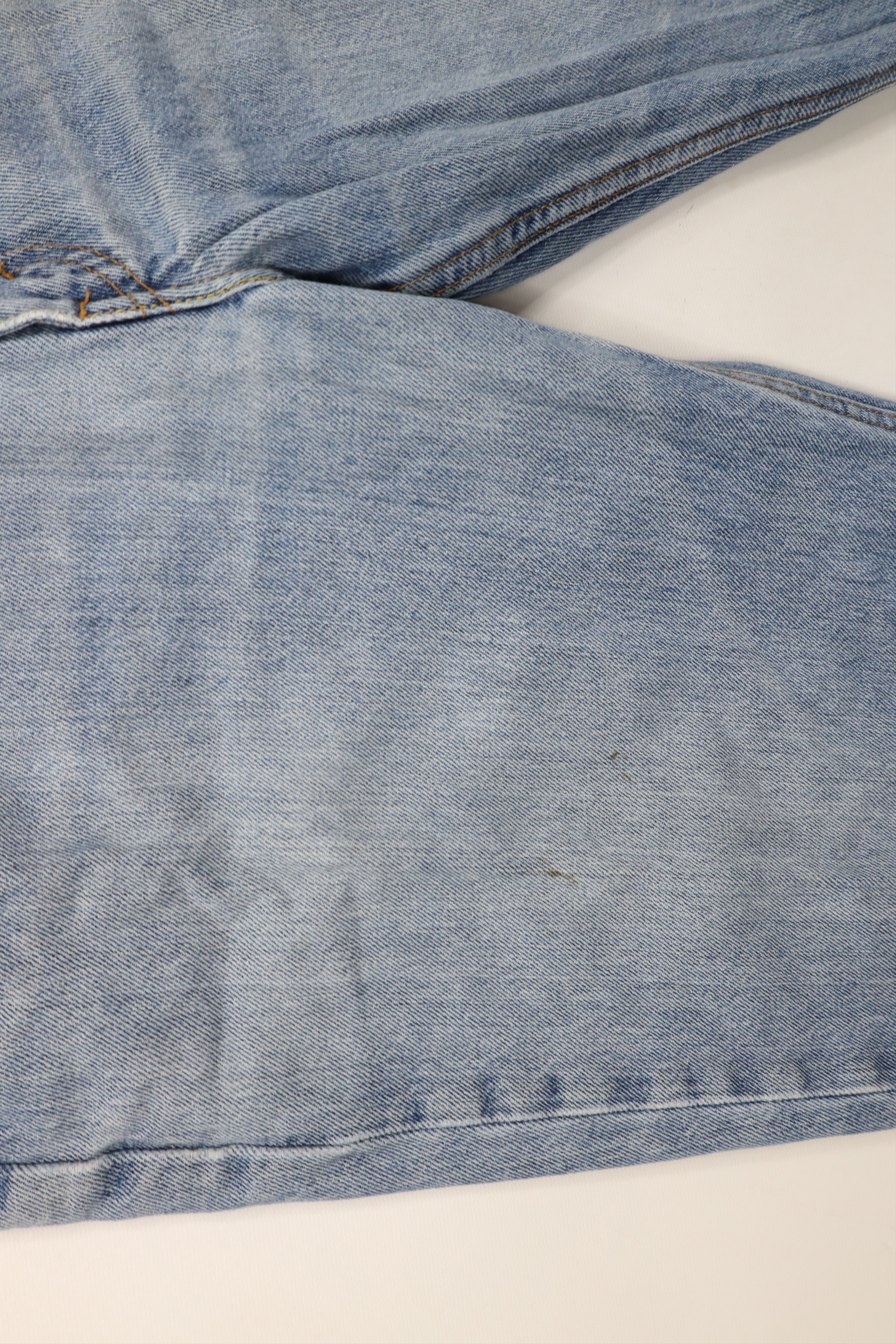 Levi's × Vintage Vintage Y2K Levis 550 Relaxed Fit Denim Jeans Blue Cotton Size US 36 / EU 52 - 7 Thumbnail