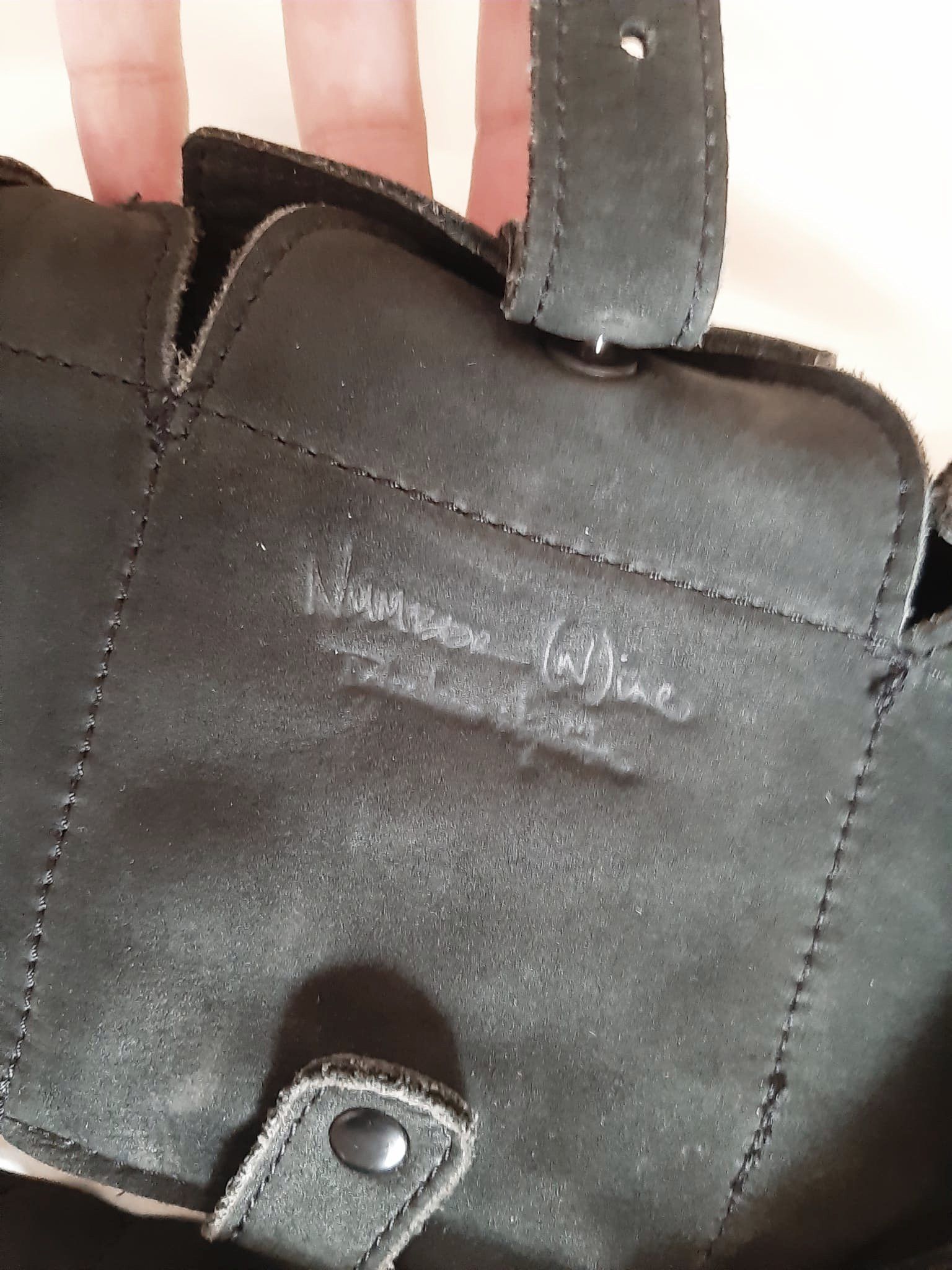 Number (N)ine Suede Leather Ammo Cargo Belt SS07 “About a Boy” Size ONE SIZE - 13 Thumbnail