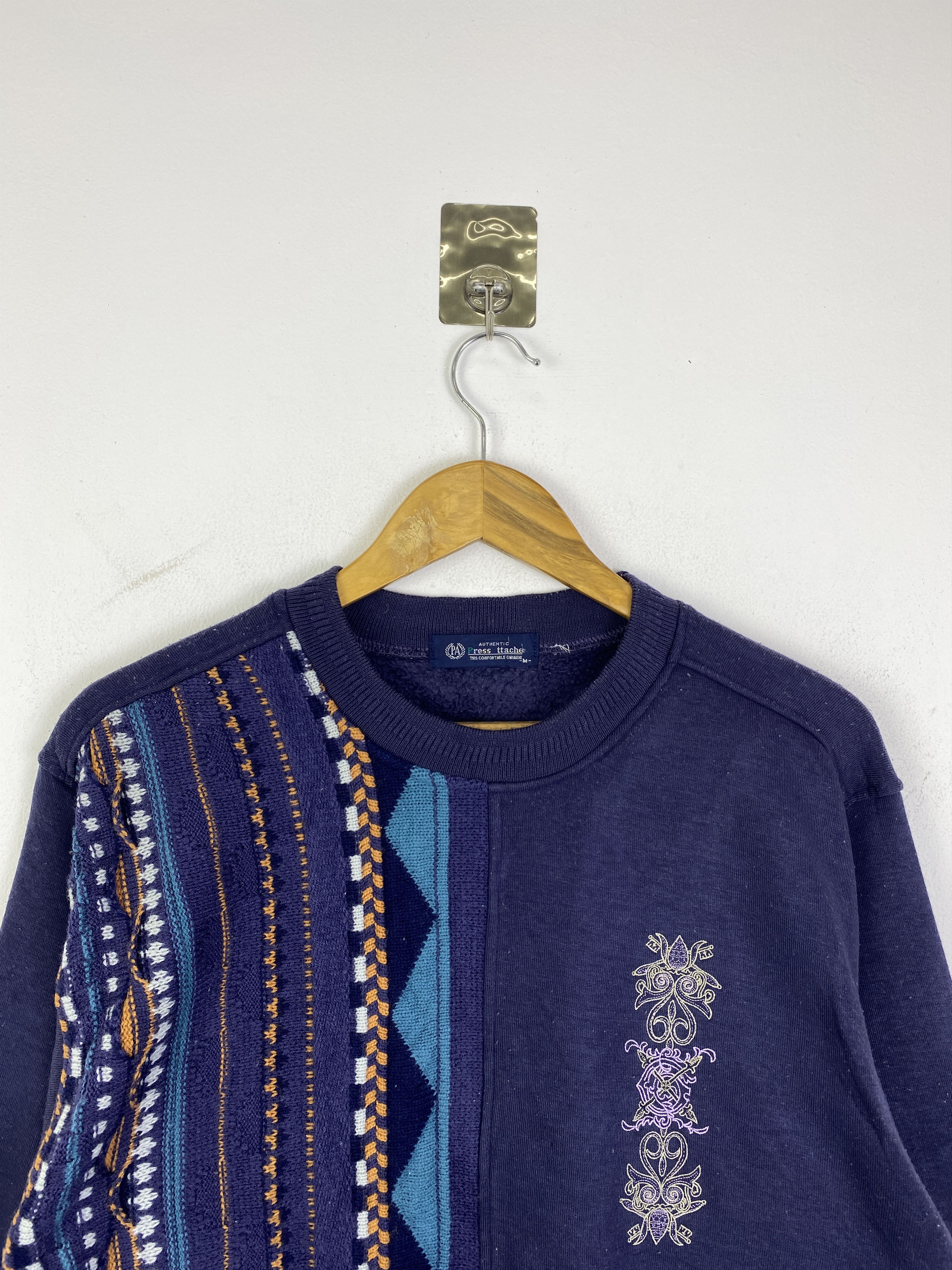 Japanese Brand Vintage 80s Japanese Brand Crewneck Sweatshirt SH0248 Size US M / EU 48-50 / 2 - 2 Thumbnail