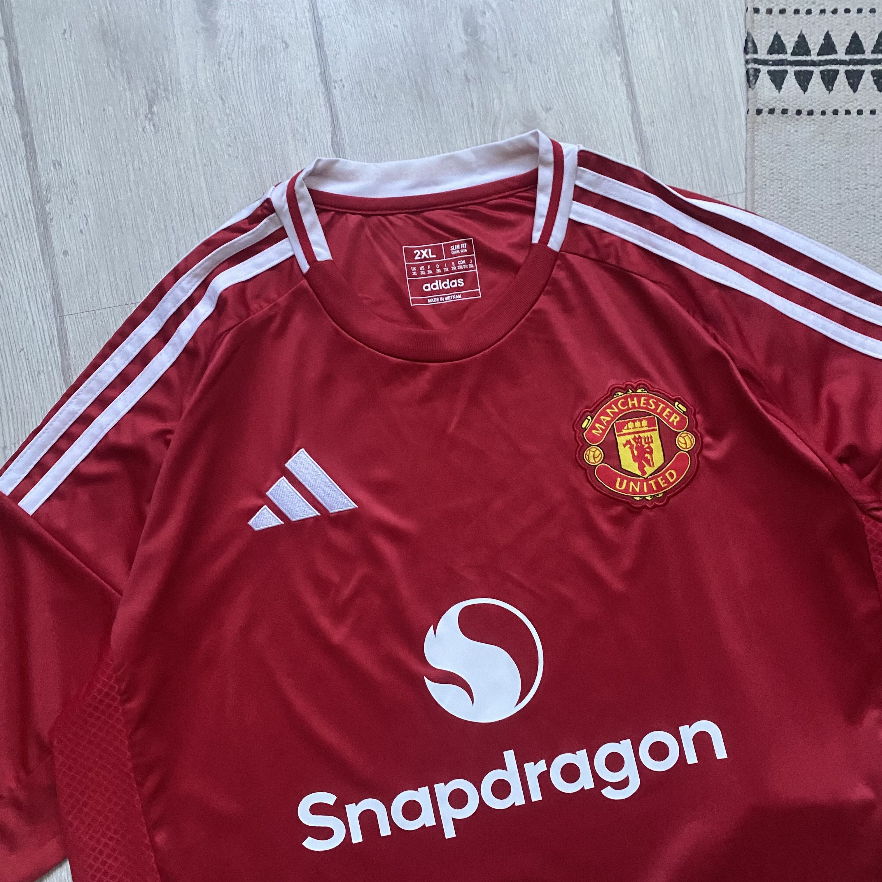 Nike ⚽️ Adidas Manchester united jersey Blockore Drill Nike Size US XL / EU 56 / 4 - 2 Thumbnail