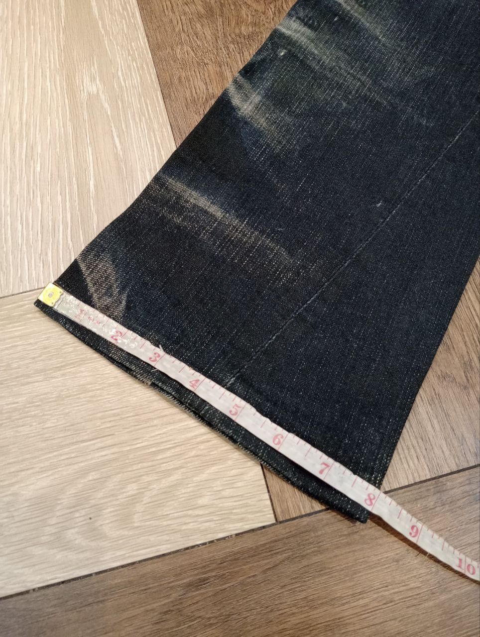 Tornado Mart TORNADO MART JAPAN BLUE DISTRESSED FLARED DENIM PANTS Size US 34 / EU 50 - 19 Thumbnail