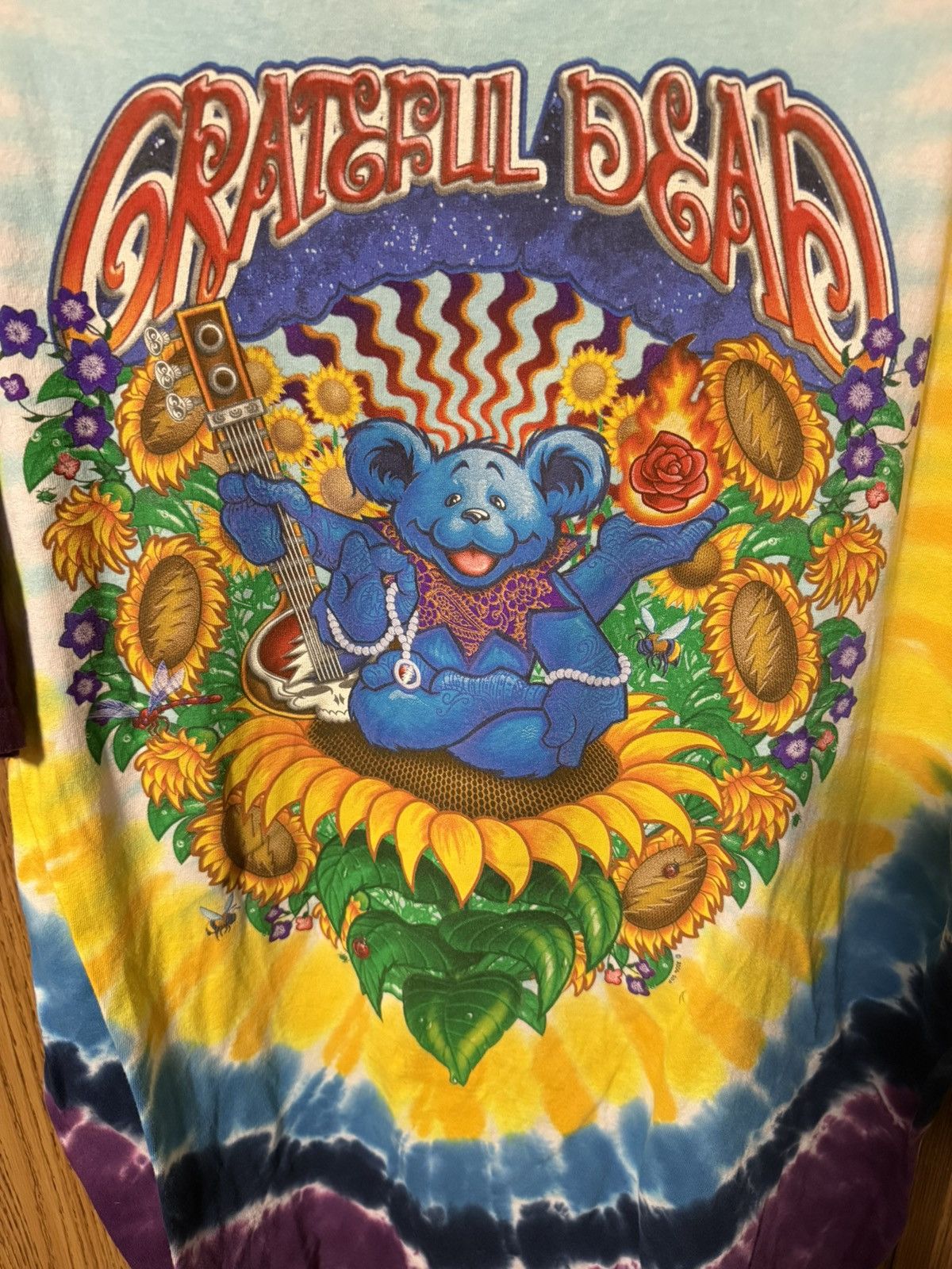Grateful Dead × Liquid Blue “Inspiration” Grateful Dead Tee Size US XXL / EU 58 / 5 - 4 Thumbnail