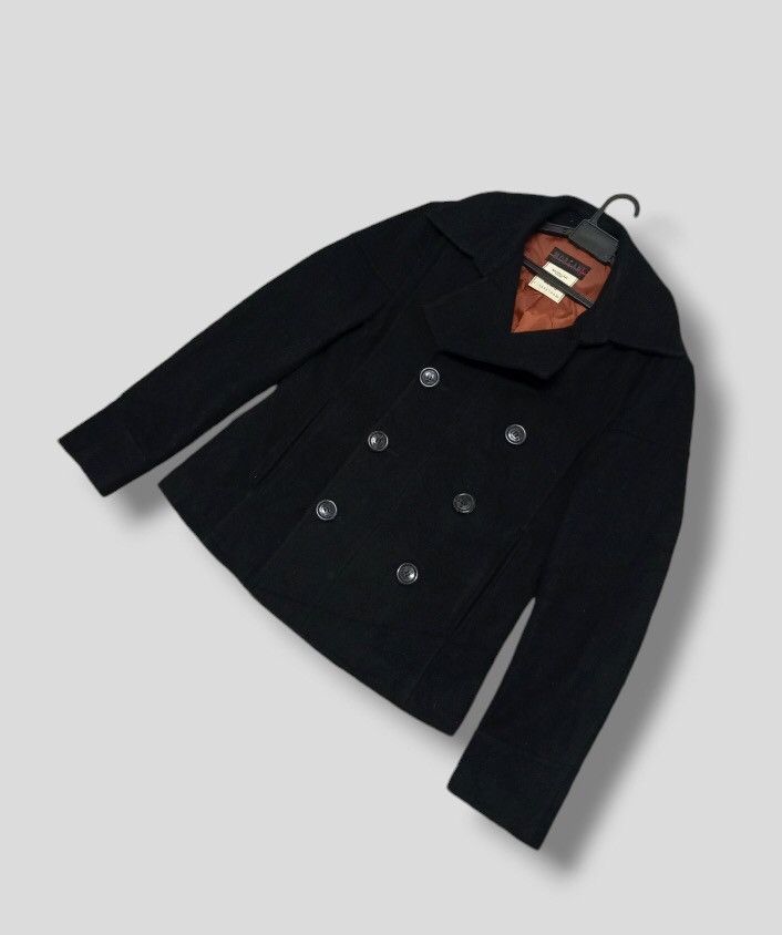 Japanese Brand × Morgan Homme A03 Morgan Homme 10th Anniversary Double Colar Wool Jacket Size US M / EU 48-50 / 2 - 3 Thumbnail