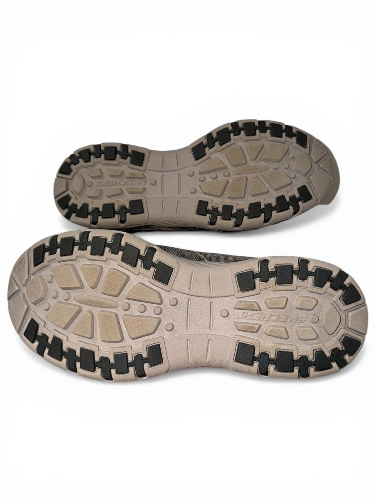 SKECHERS Skechers Relaxed Fit Mens 11.5 Gray Slip On Air Cooled Shoes Size US 11.5 / EU 44-45 - 6 Thumbnail