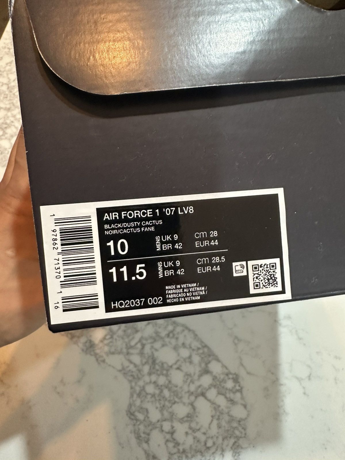Nike Air Force 1 ‘UnTiffany Blue’ Size US 10 / EU 43 - 10 Thumbnail