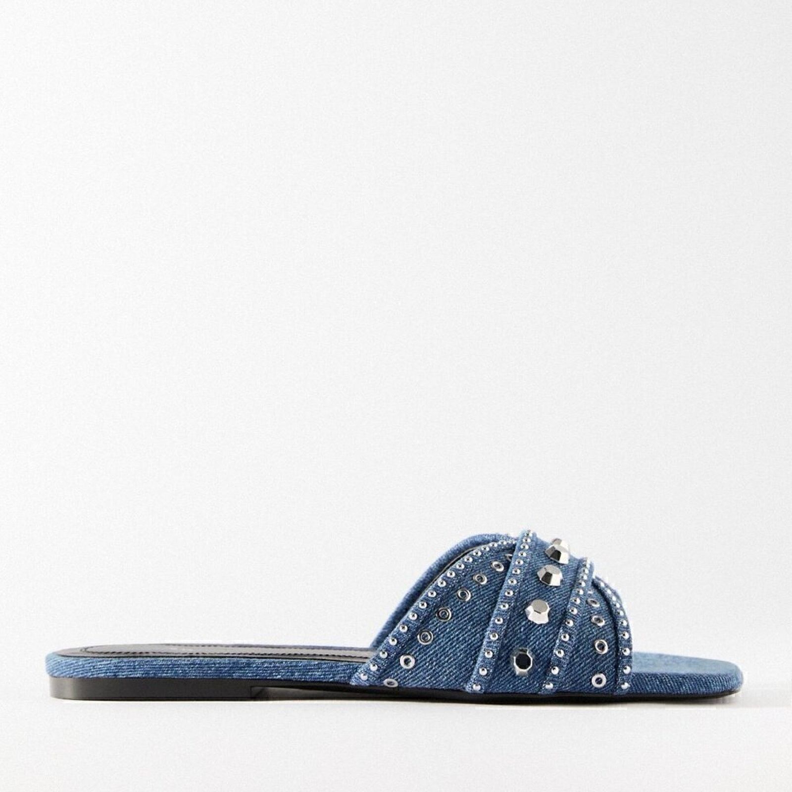 Zara ZARA Square Toe Flats NWT Size US 7.5 / IT 37.5 - 21 Thumbnail