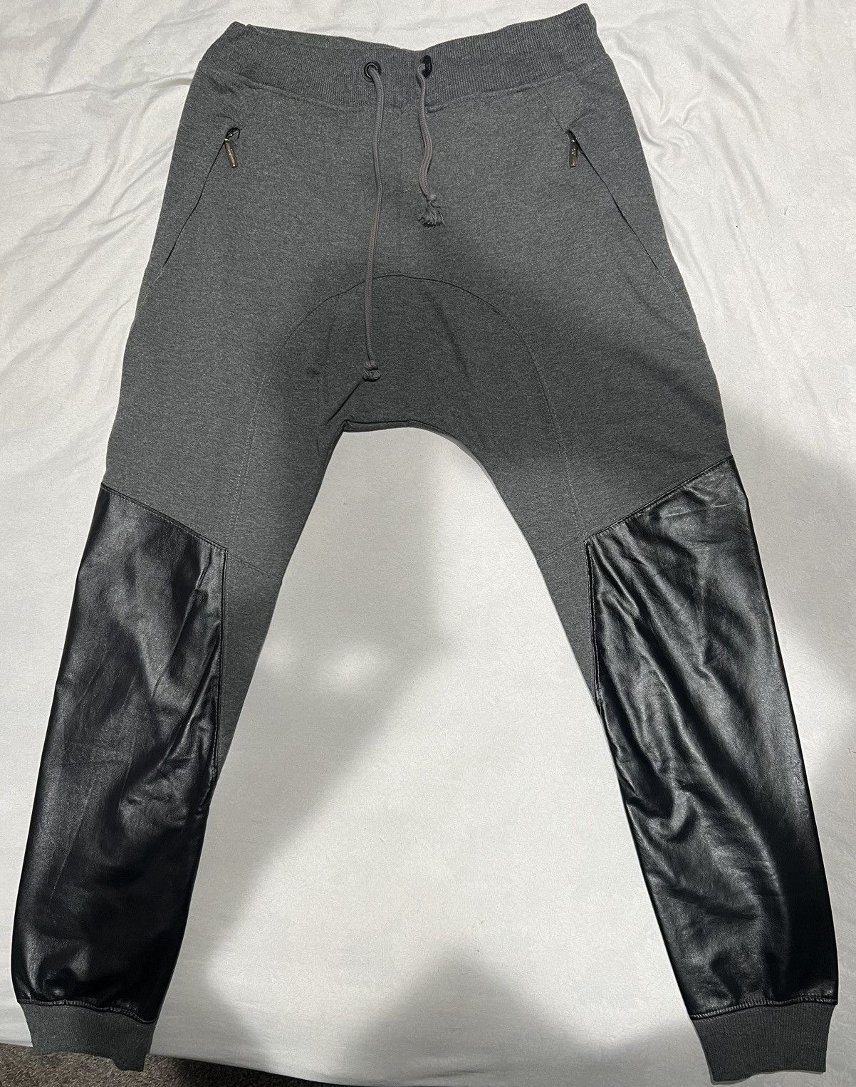 American Stitch American Stitch leather sweatpants Size US 30 / EU 46 - 1 Thumbnail
