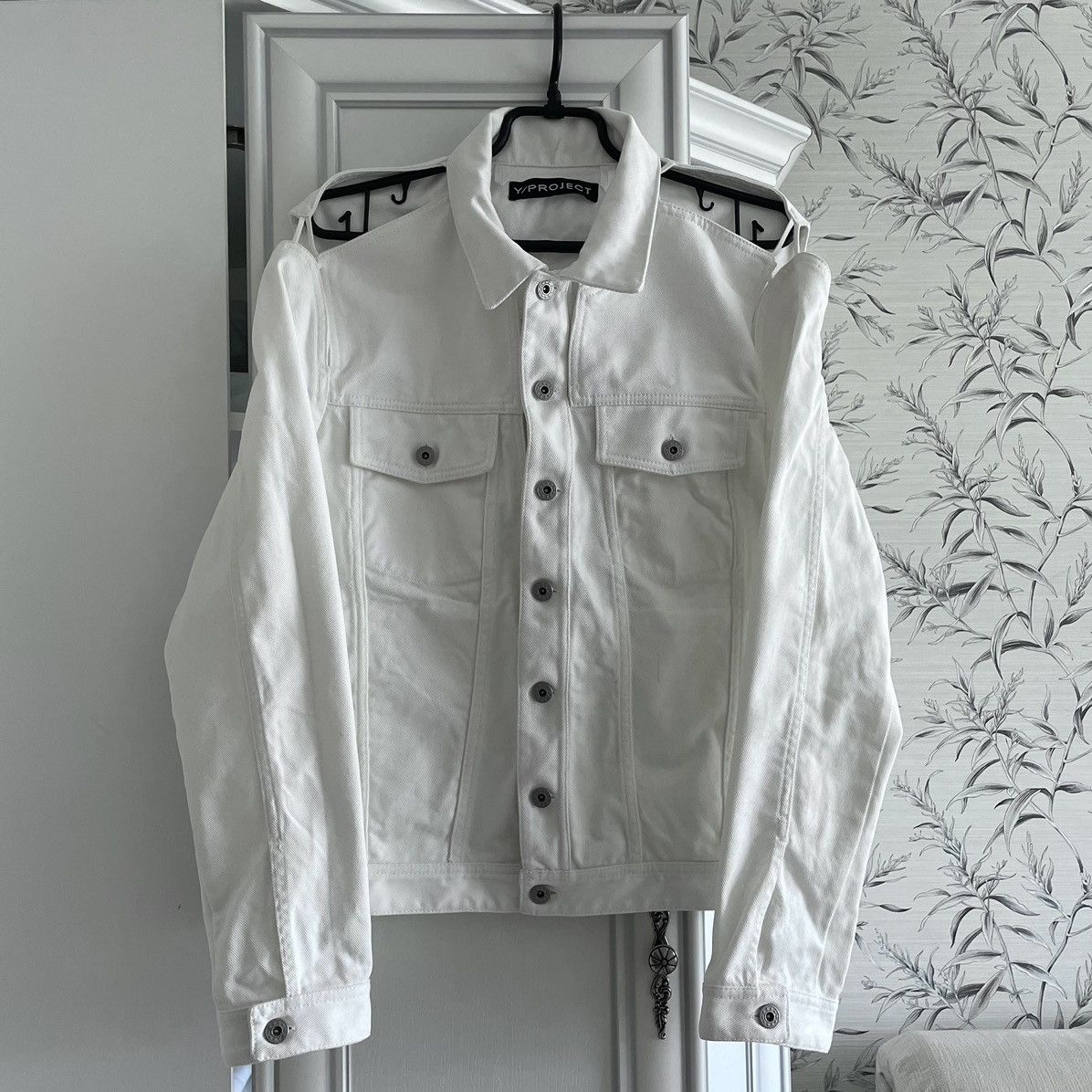 Y/Project Y/project White Peep Denim Jacket Size US S / EU 44-46 / 1 - 1 Thumbnail
