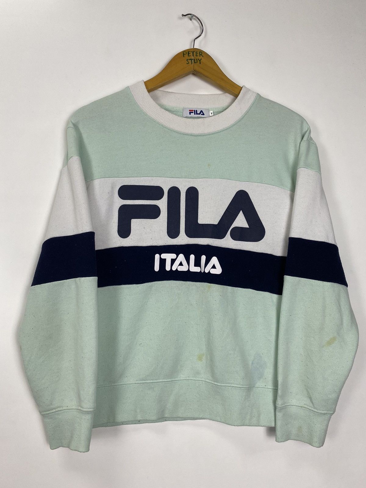 Fila × Vintage Vintage Fila Sweatshirt big logo Size US M / EU 48-50 / 2 - 8 Thumbnail