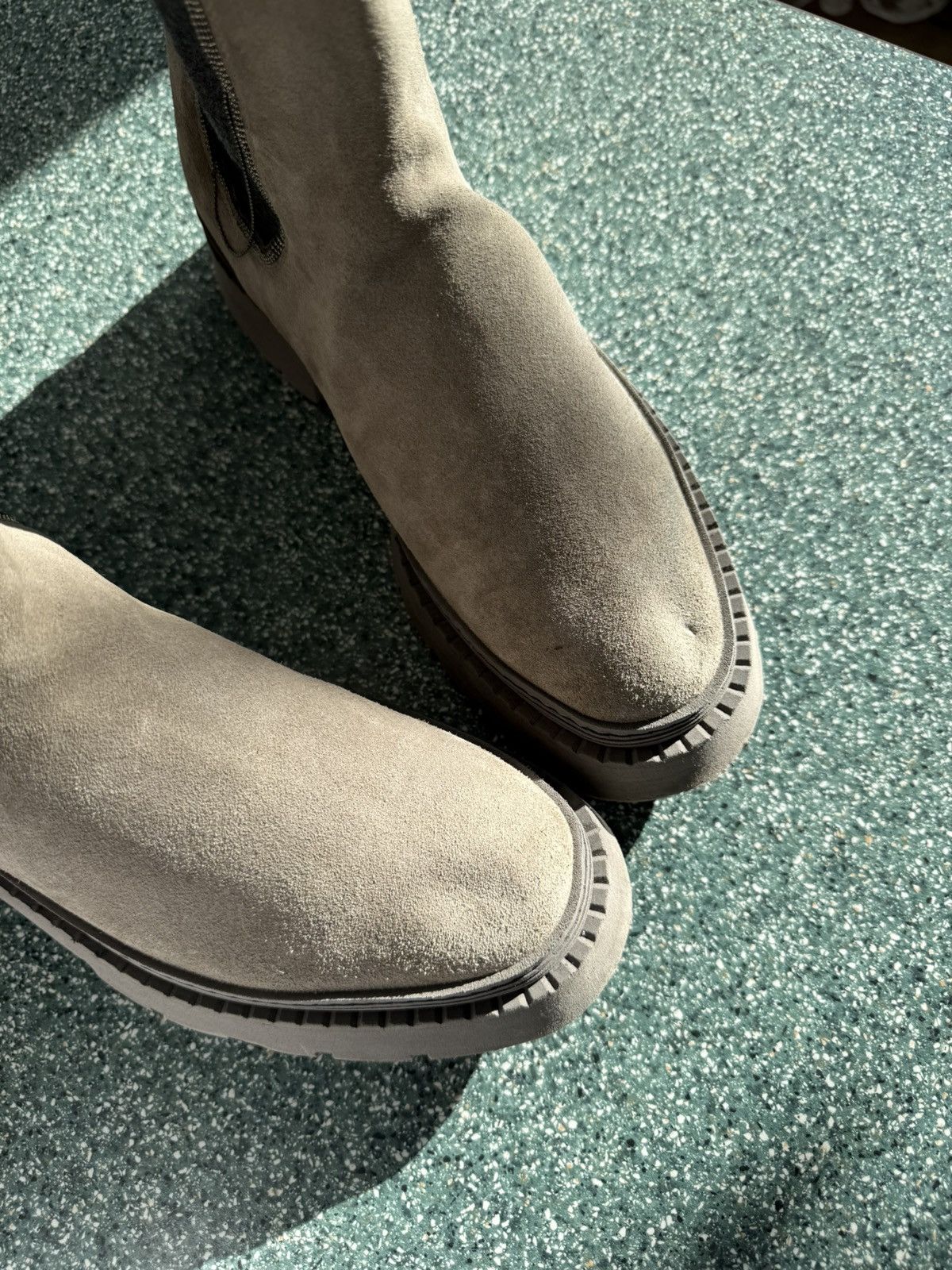 Brunello Cucinelli Brunello cucinelli Elastic Panel Suede Leather Monili Boots Size US 7 / IT 37 - 8 Thumbnail