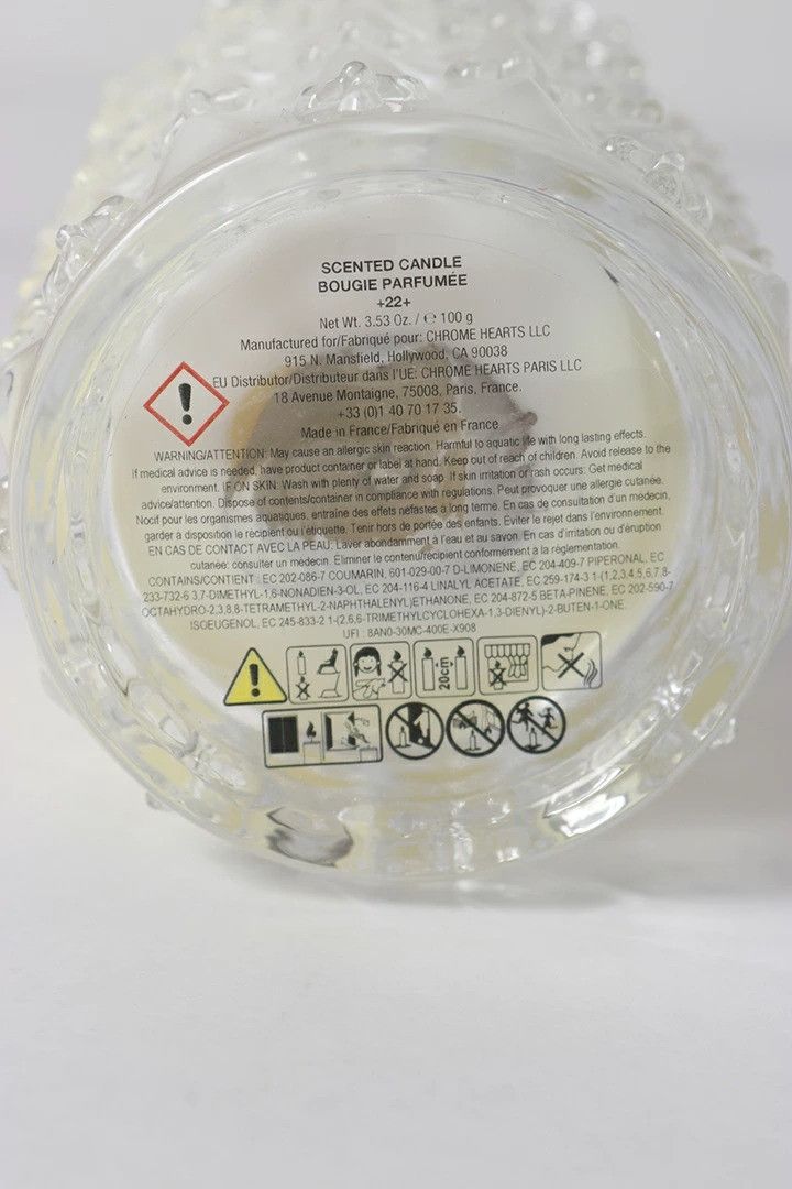 Chrome Hearts NEW! CHROME HEARTS SCENTED CANDLE Size ONE SIZE - 7 Thumbnail