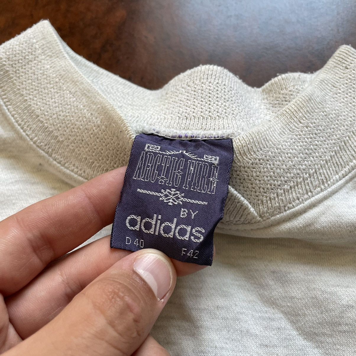 Adidas × Vintage 90s adidas arctic fire olympic sweatshirt snow beach BAGGY Size US M / EU 48-50 / 2 - 4 Thumbnail