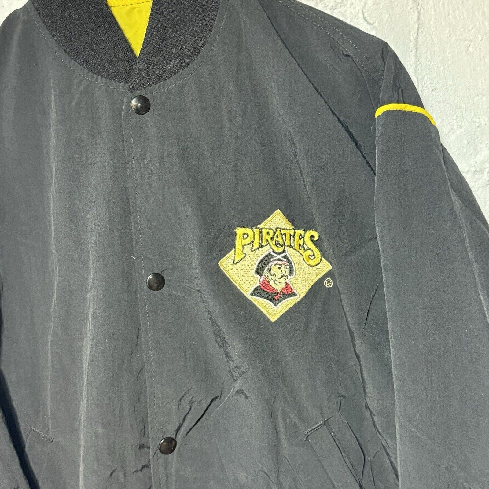 Starter 80s Vintage Starter Pittsburgh Pirates Bomber Jacket Size M Size US M / EU 48-50 / 2 - 6 Thumbnail