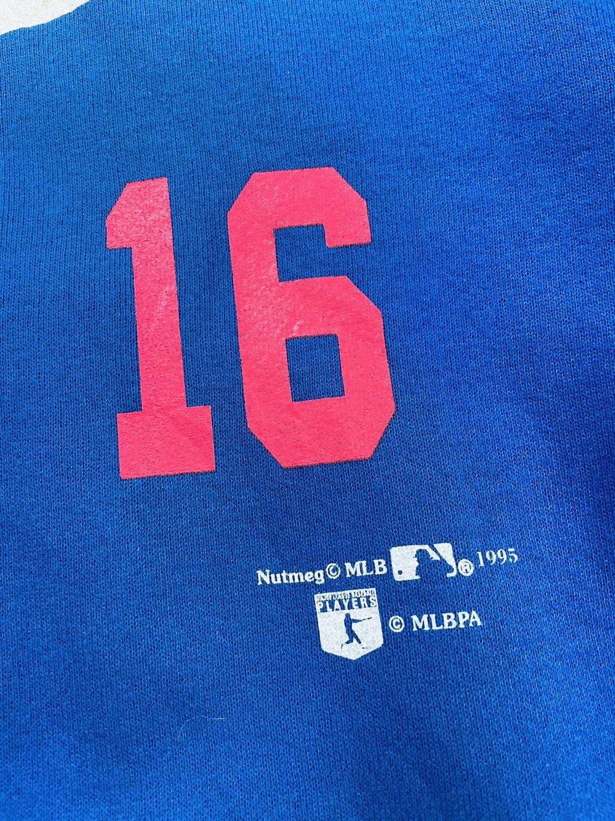 Nutmeg Vintage Nutmeg MLB 1995 Dodgers Hideo Nomo 16 Sweatshirt Size US L / EU 52-54 / 3 - 6 Thumbnail