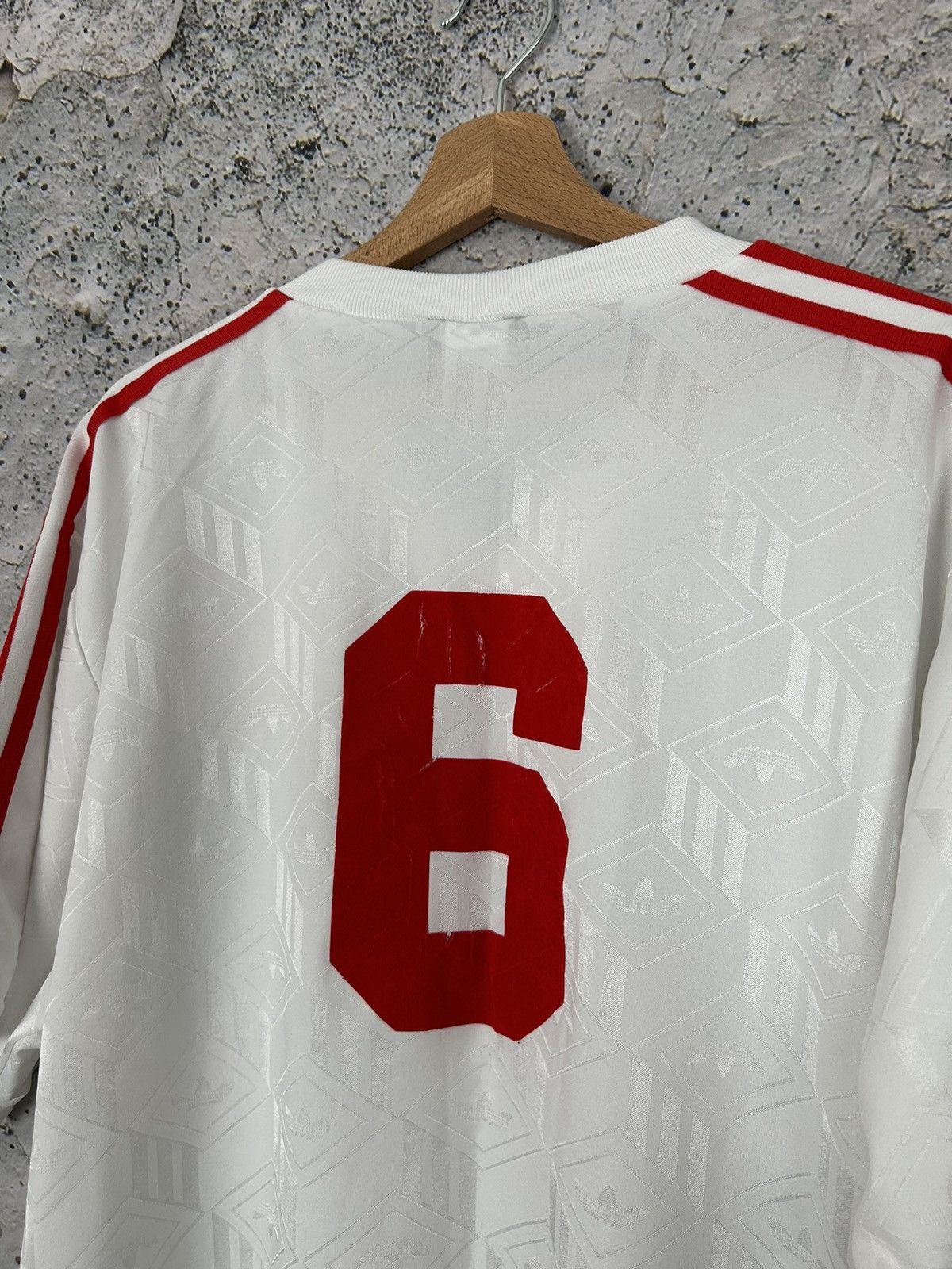Adidas Vintage Adidas Soccer Jersey Football 90s Rare Sportswear Size US L / EU 52-54 / 3 - 6 Thumbnail