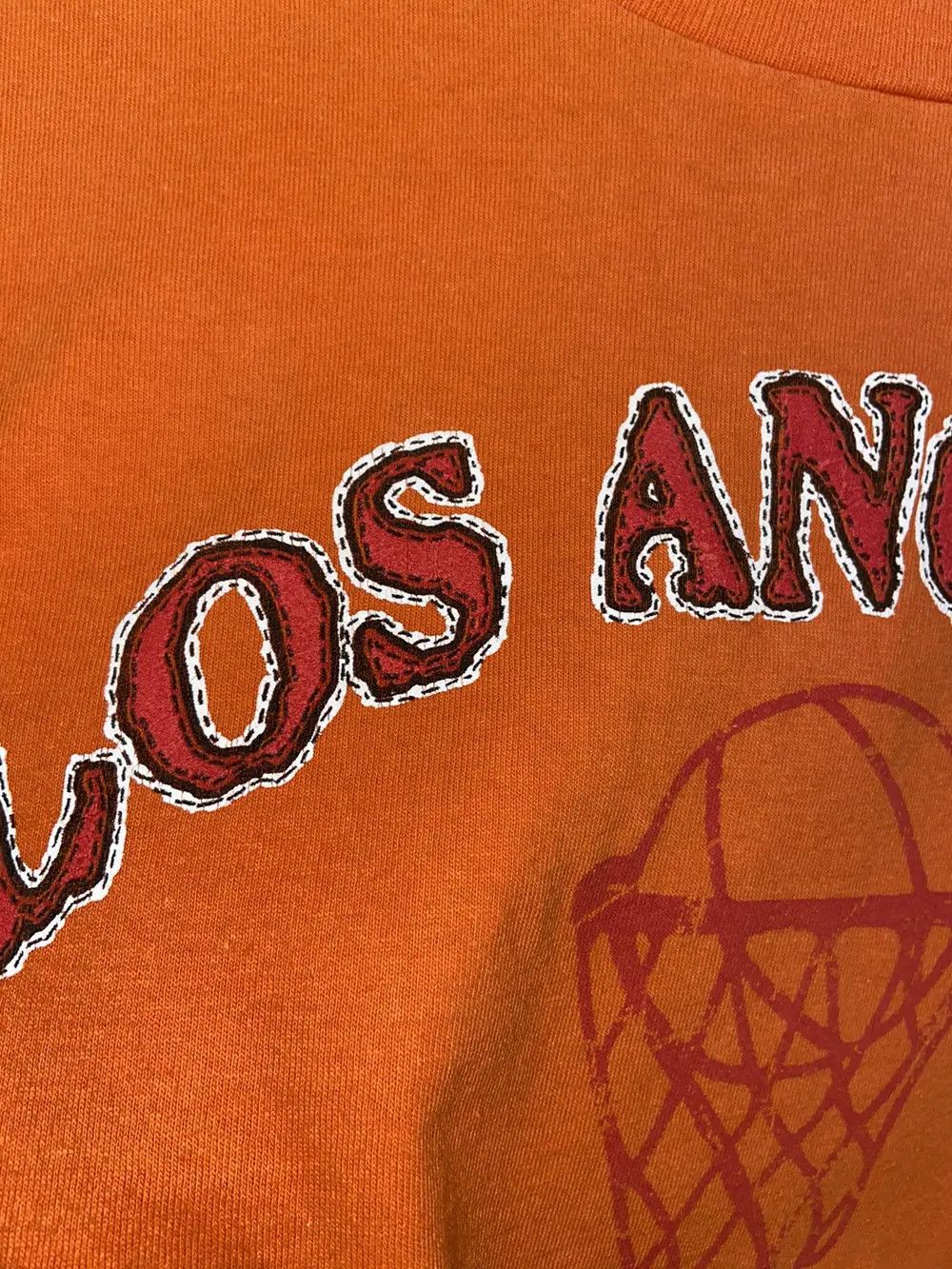 NBA VINTAGE LOS ANGELES BASKETBALL NBA LA TEE T SHIRT USA Y2K Size US M / EU 48-50 / 2 - 13 Thumbnail