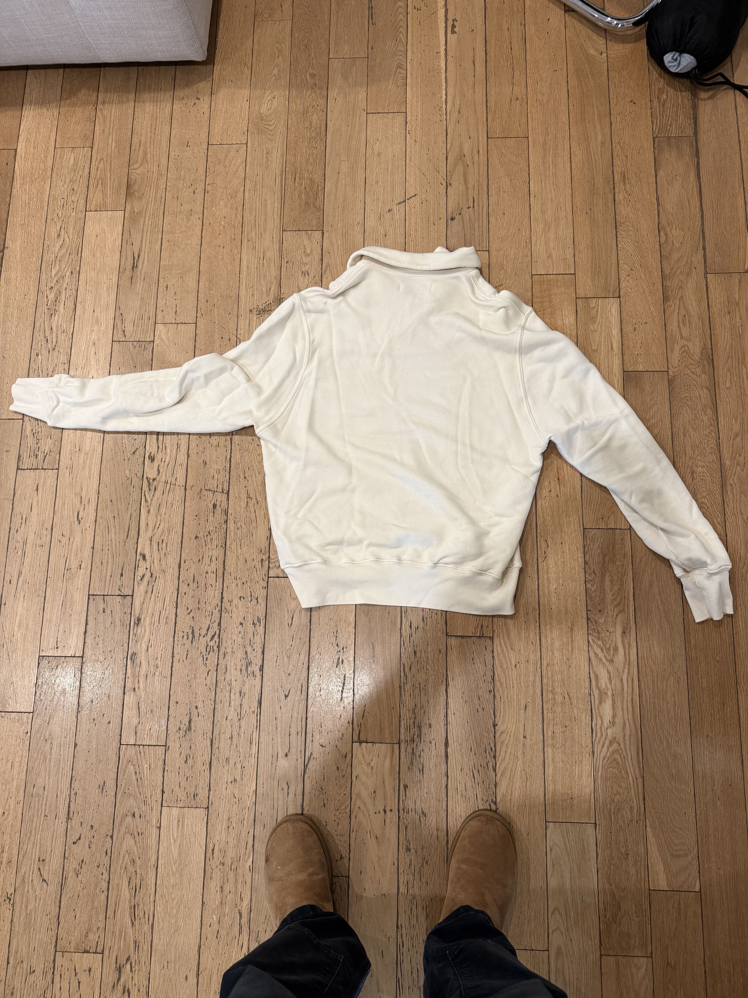 Les Tien Les Tien Yacht Cotton-Jersey Collared Sweatshirt Size US S / EU 44-46 / 1 - 4 Thumbnail