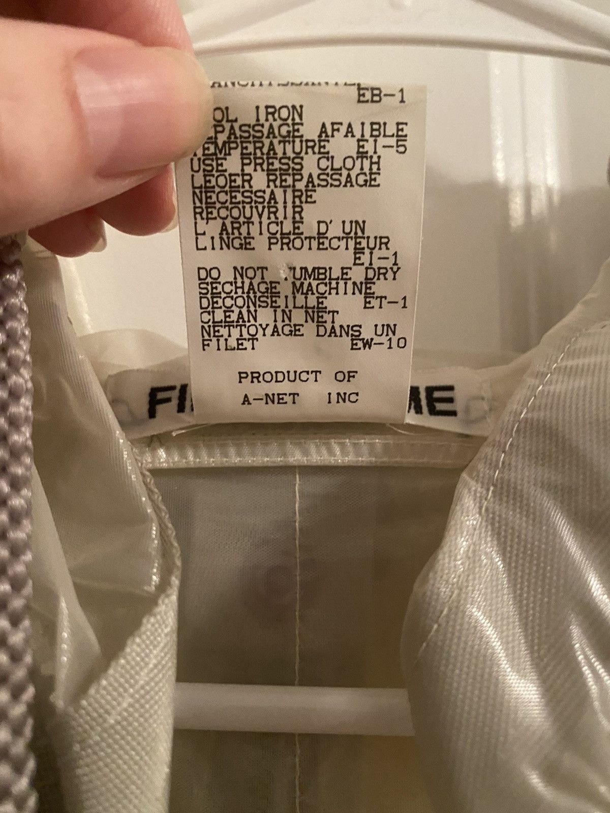 Final Home Final Home Clear Long Coat MOMA Size 4 Size US L / EU 52-54 / 3 - 4 Thumbnail