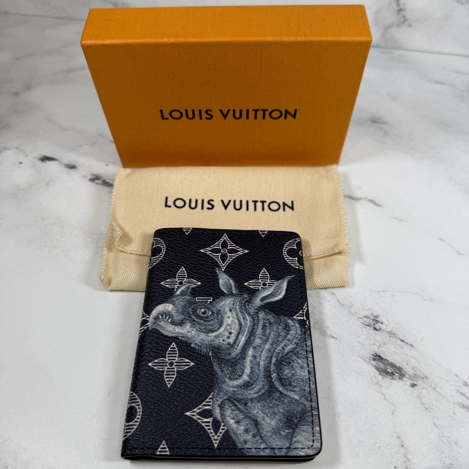 Louis Vuitton Louis Vuitton Chapman Pocket Organizer wallet Monogram Rhino Size ONE SIZE - 1 Thumbnail