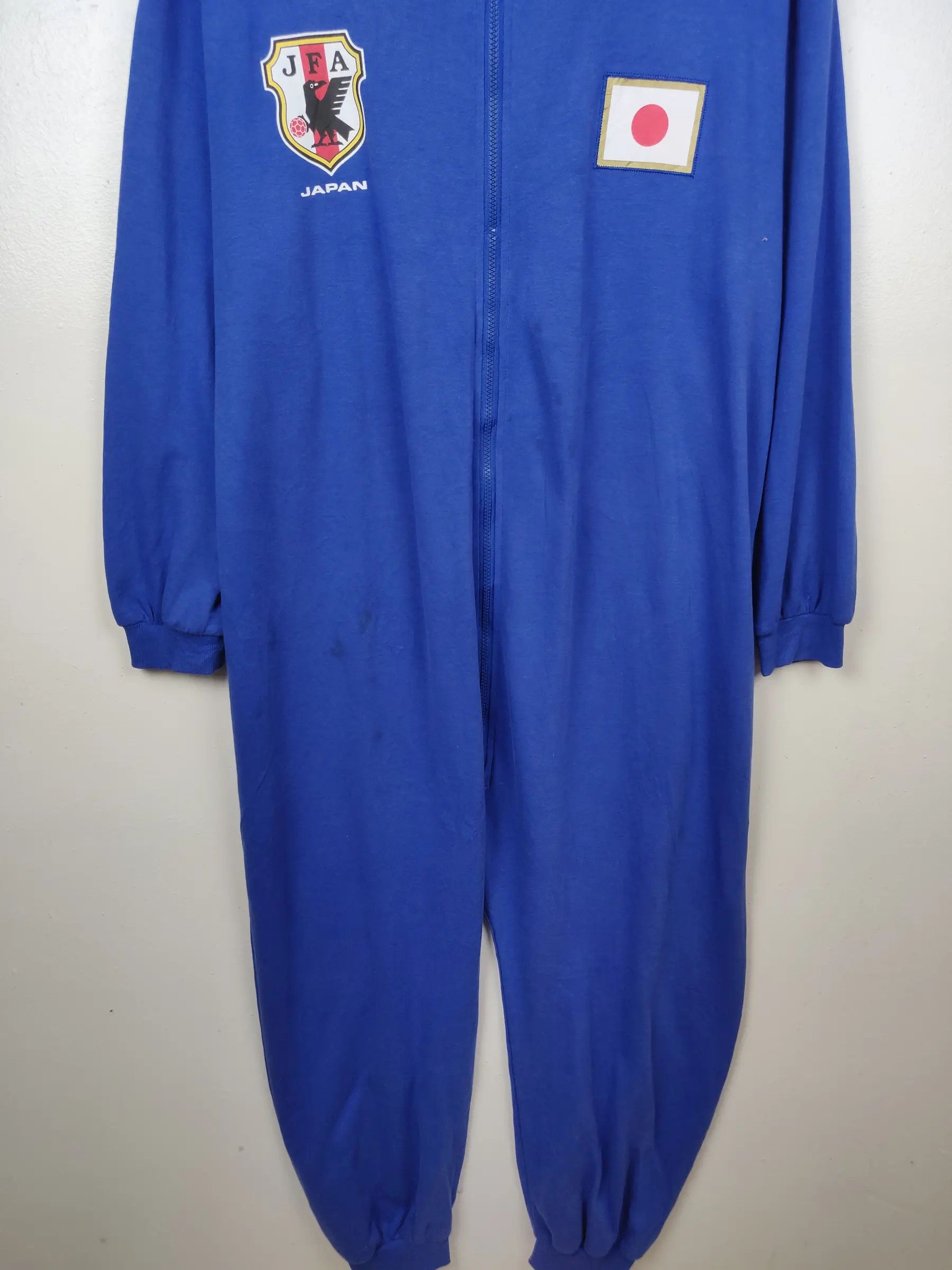 Japanese Brand × Sports Specialties 2009 Japan National Team Sweat Zip Up Overall Coveralls Size US 32 / EU 48 - 2 Thumbnail