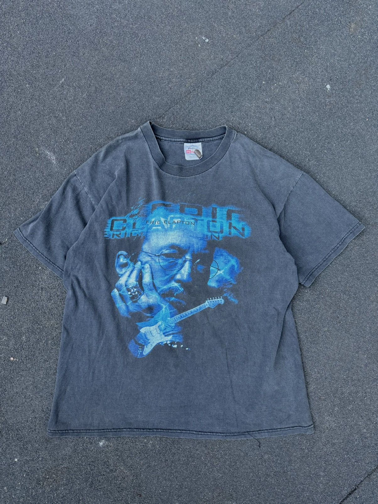 Band Tees × Vintage Vintage 90s Eric Clapton 1998 World Tour Tee Size US L / EU 52-54 / 3 - 1 Thumbnail