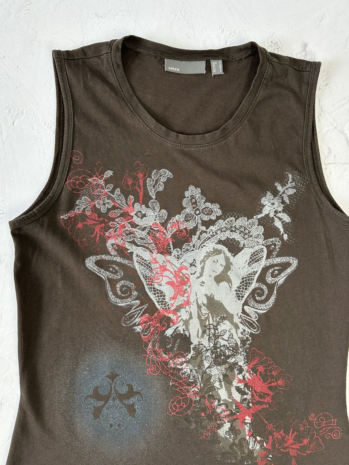If Six Was Nine Vintage Printed Top Size S / US 4 / IT 40 - 2 Thumbnail